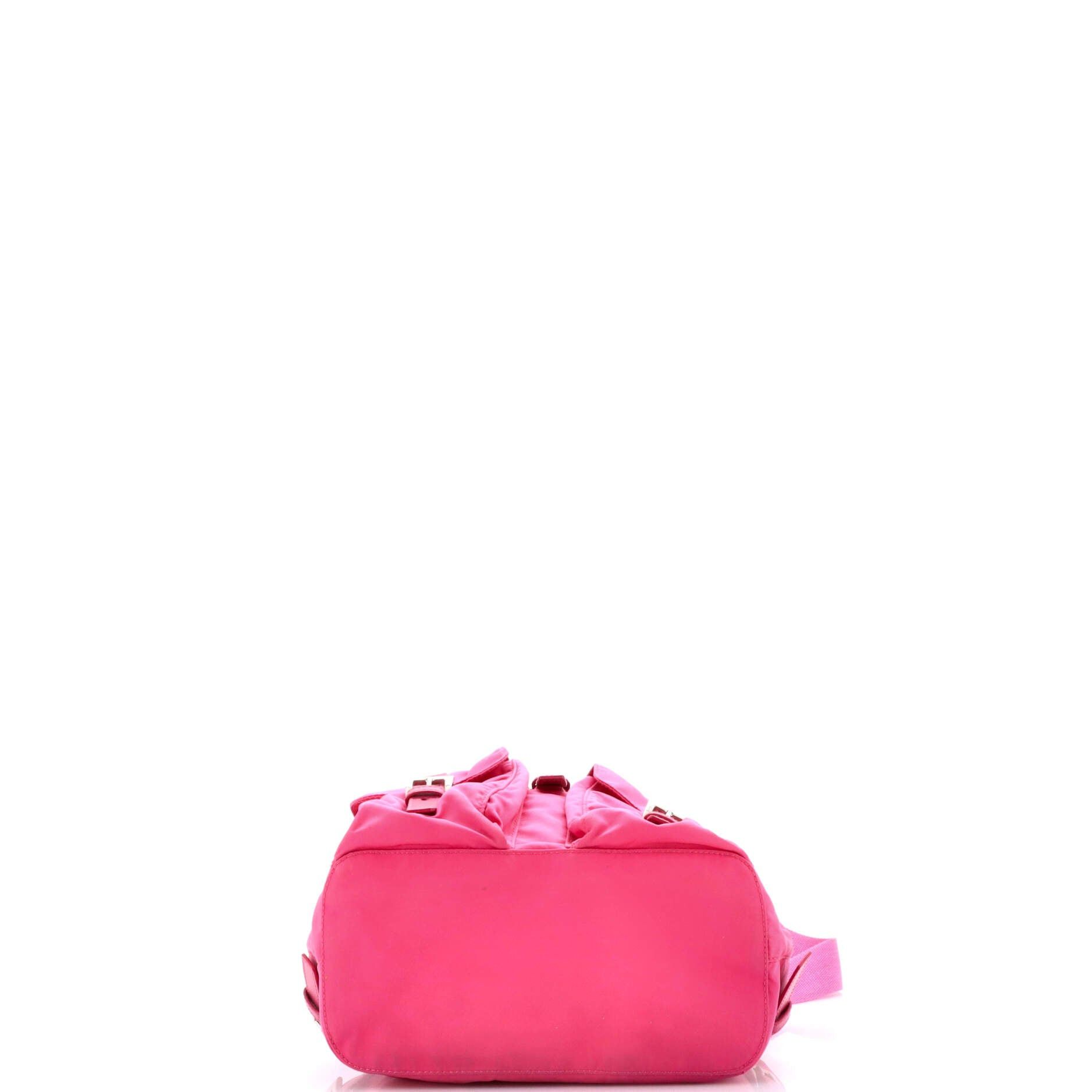 Prada Double Front Pocket Backpack Small Size ONE SIZE - 5 Thumbnail