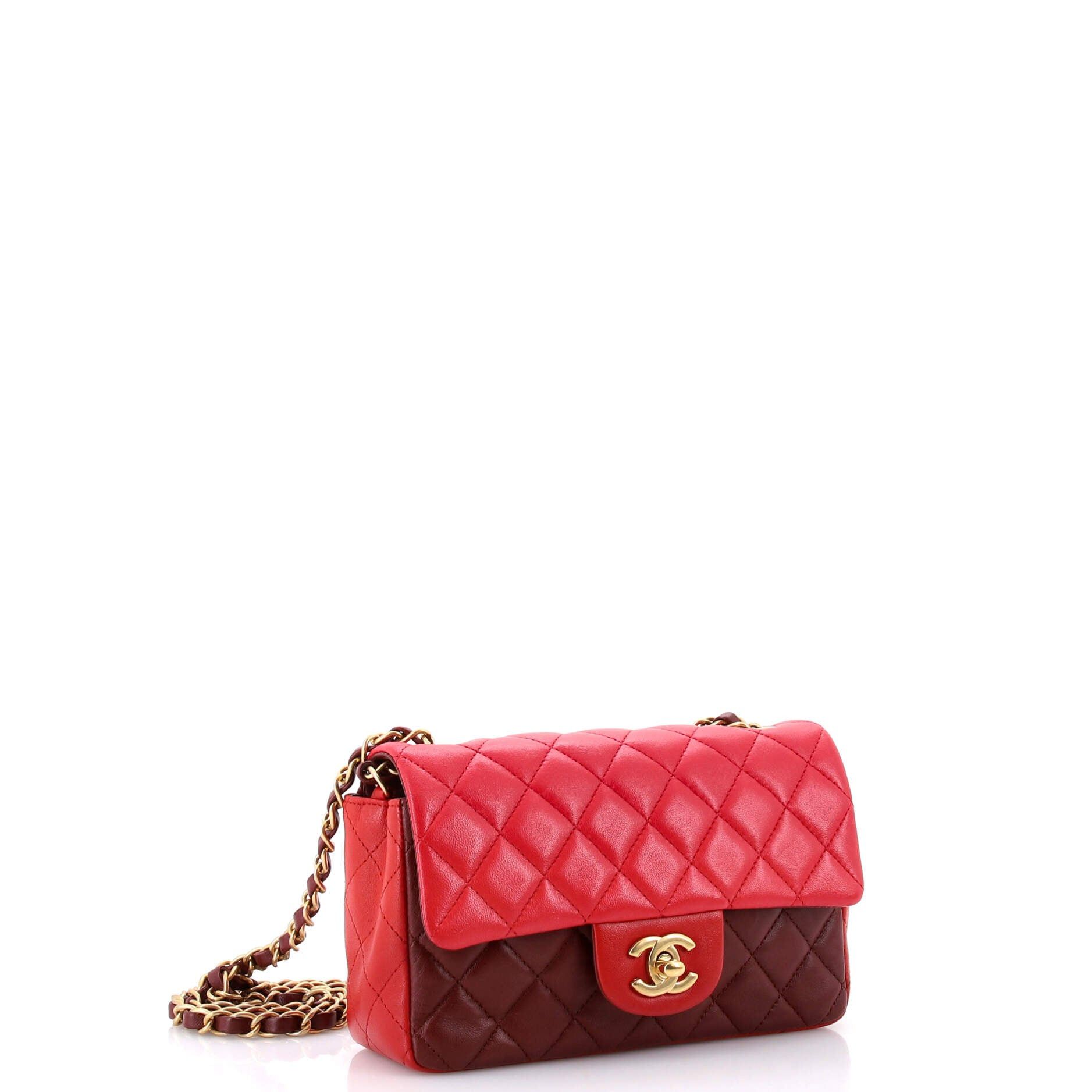 Chanel Tricolor Classic Single Flap Mini Size ONE SIZE - 2 Thumbnail