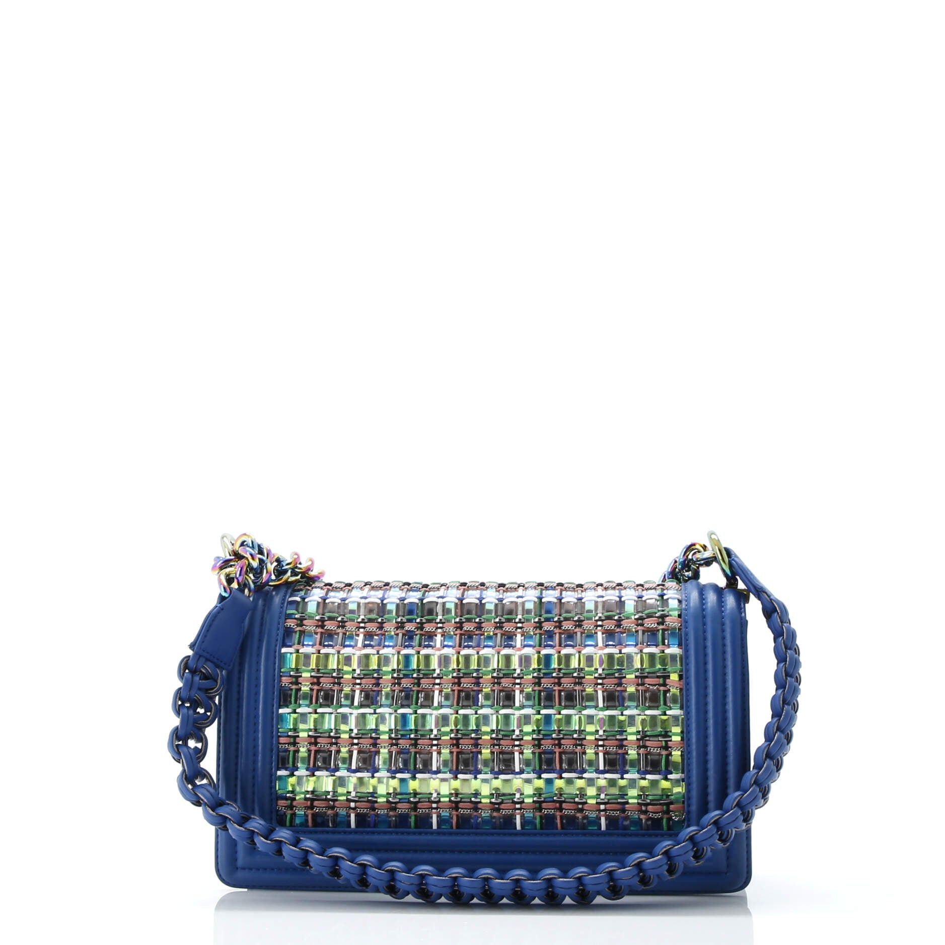 Chanel Iridescent Boy Medium Size ONE SIZE - 4 Thumbnail