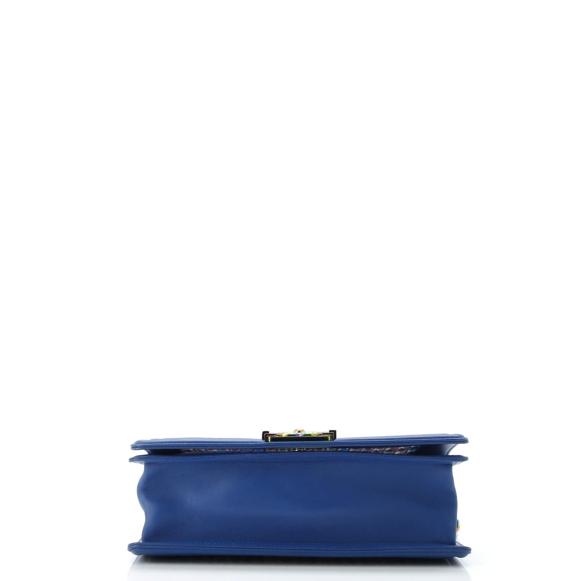 Chanel Iridescent Boy Medium Size ONE SIZE - 5 Thumbnail