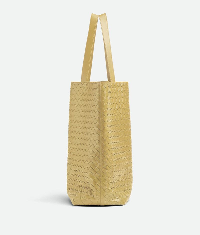 Bottega Veneta large intrecciato north-south tote bag tapioca Size ONE SIZE - 2 Thumbnail