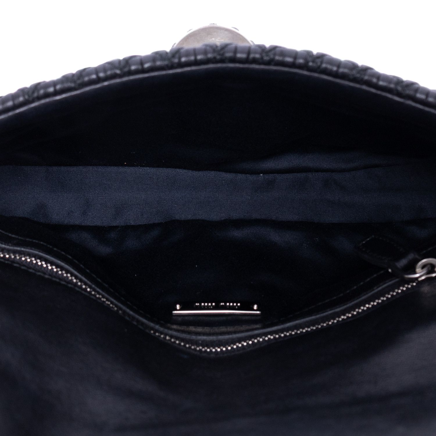 Miu Miu Crystal Cloqué Clutch Size ONE SIZE - 9 Thumbnail