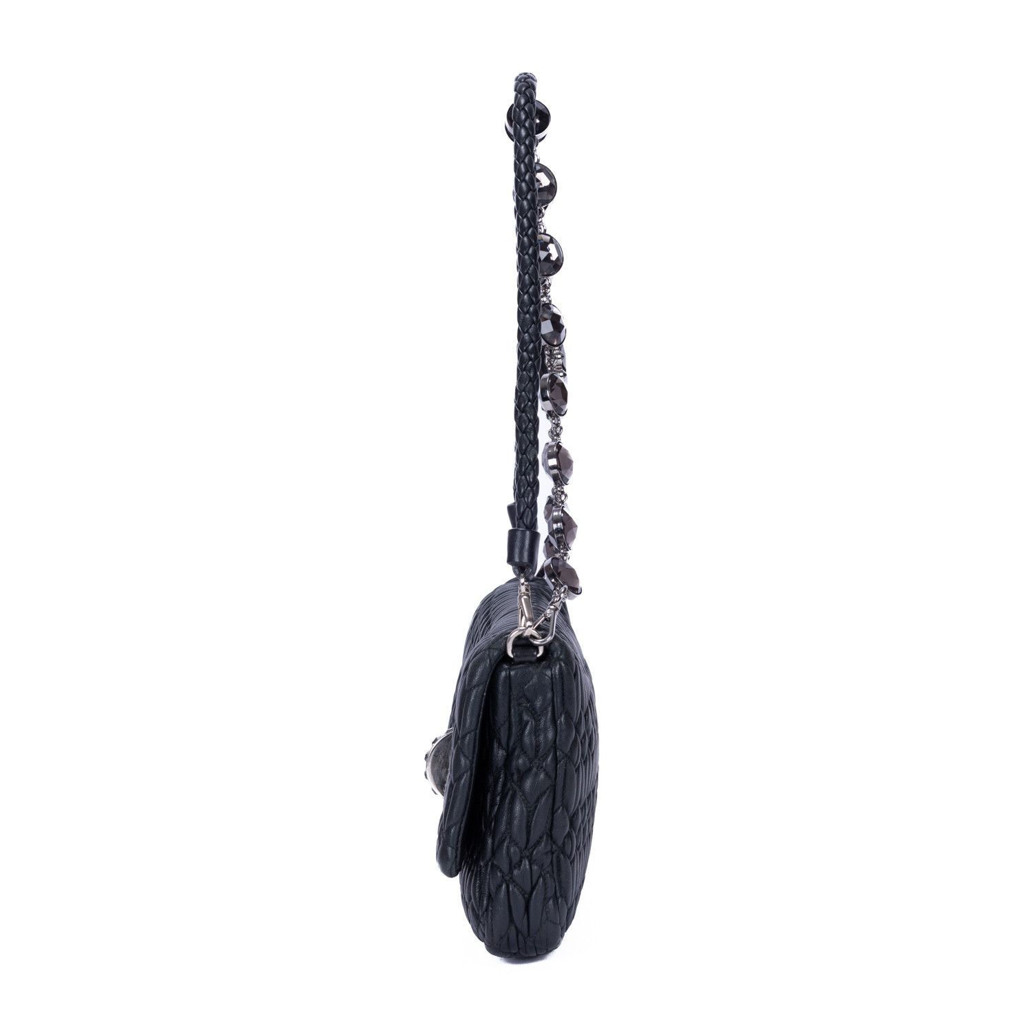 Miu Miu Crystal Cloqué Clutch Size ONE SIZE - 3 Thumbnail