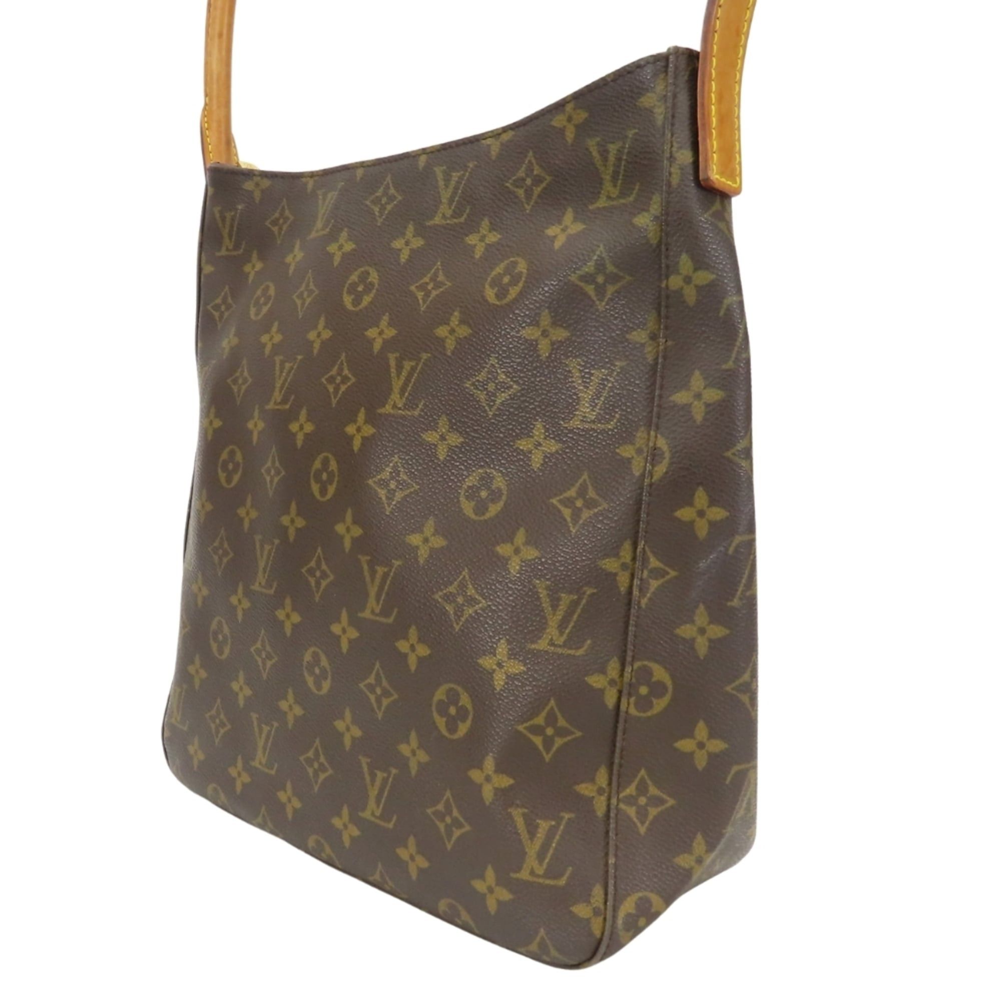 Louis Vuitton Louis Vuitton Looping GM Shoulder Bag M51145 Monogram Brown One-Shoulder for Women LOUIS VUITTON Size ONE SIZE - 3 Thumbnail
