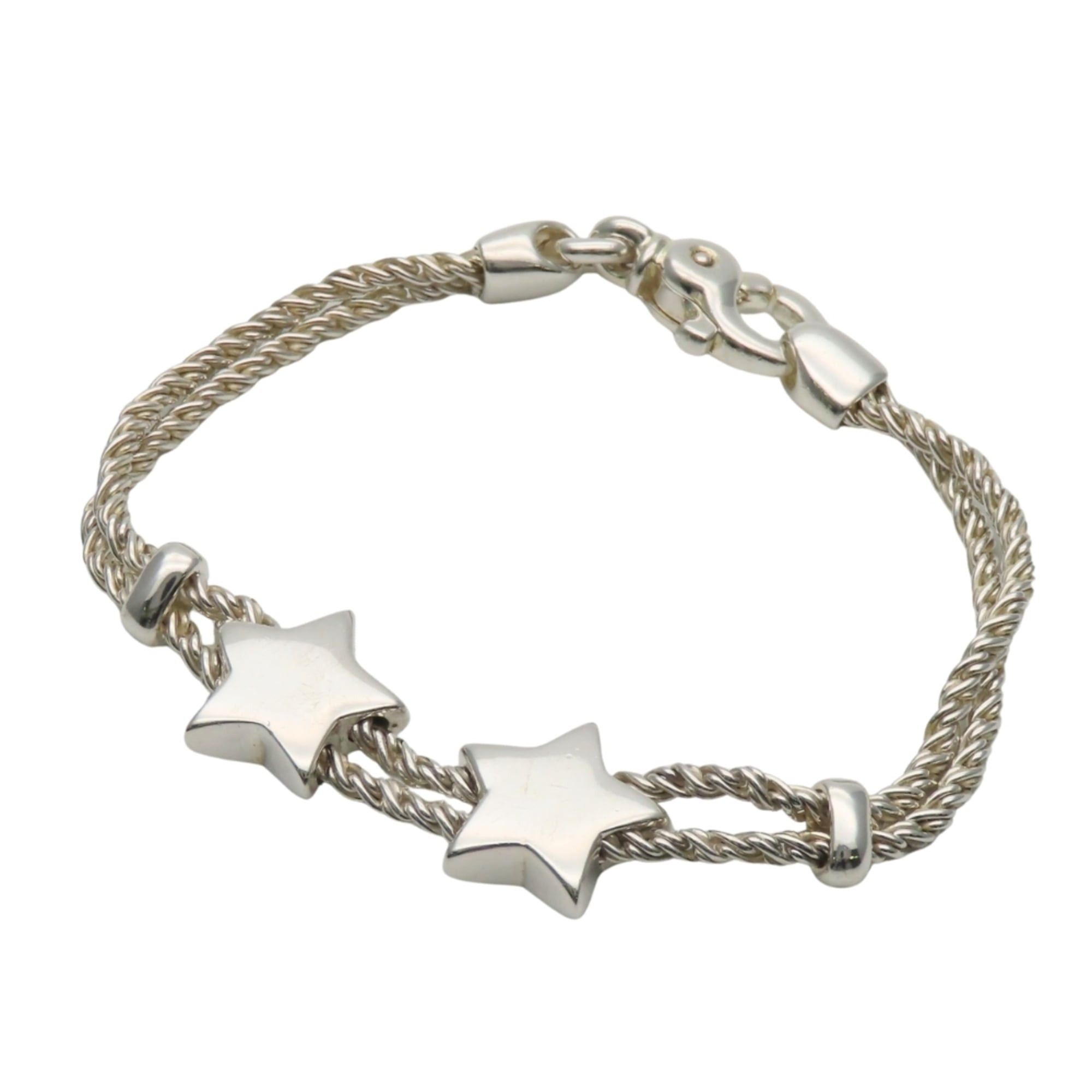 Tiffany & Co. Tiffany & Co. Star Bracelet, SV925, Double Rope, Women's Size ONE SIZE - 2 Thumbnail