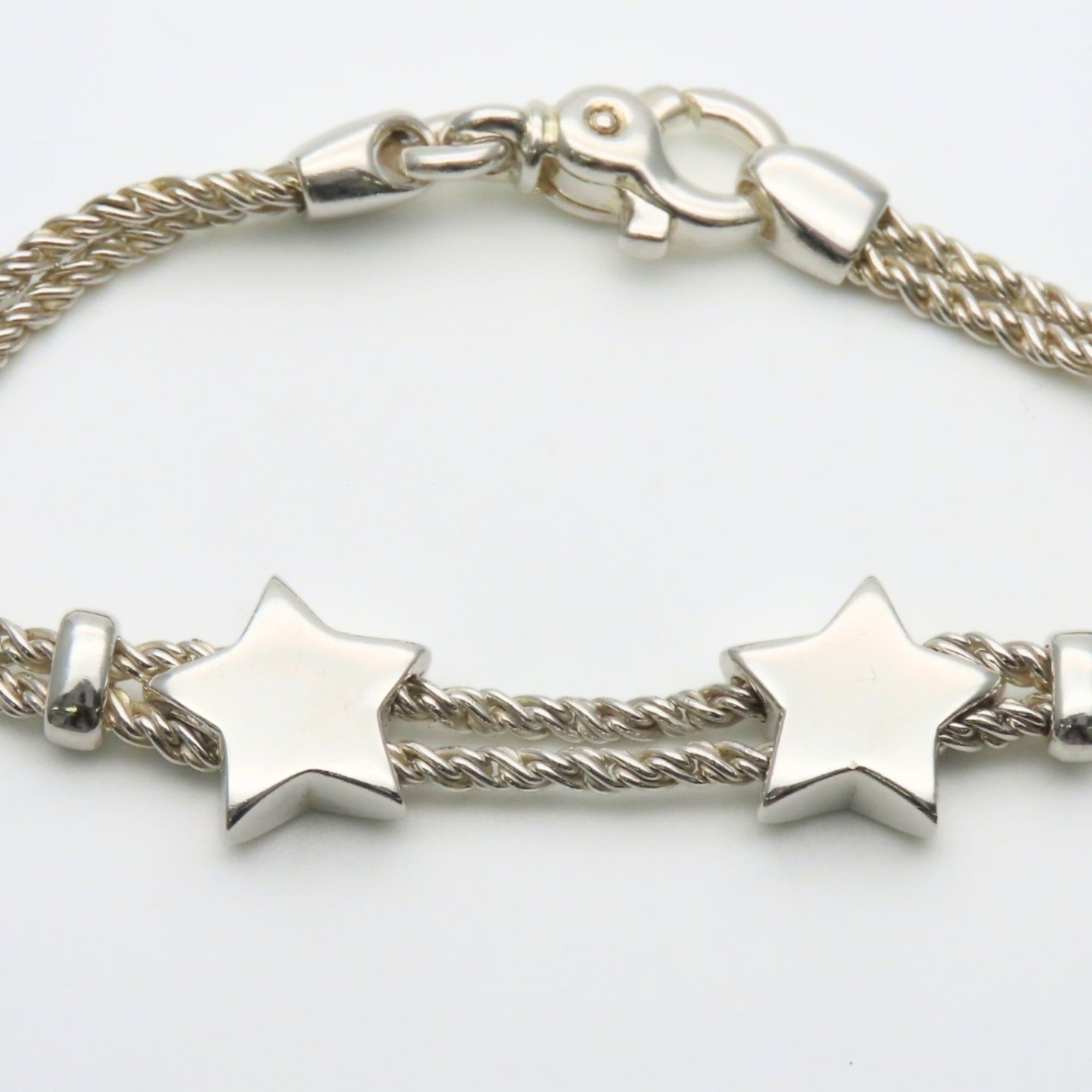 Tiffany & Co. Tiffany & Co. Star Bracelet, SV925, Double Rope, Women's Size ONE SIZE - 4 Thumbnail
