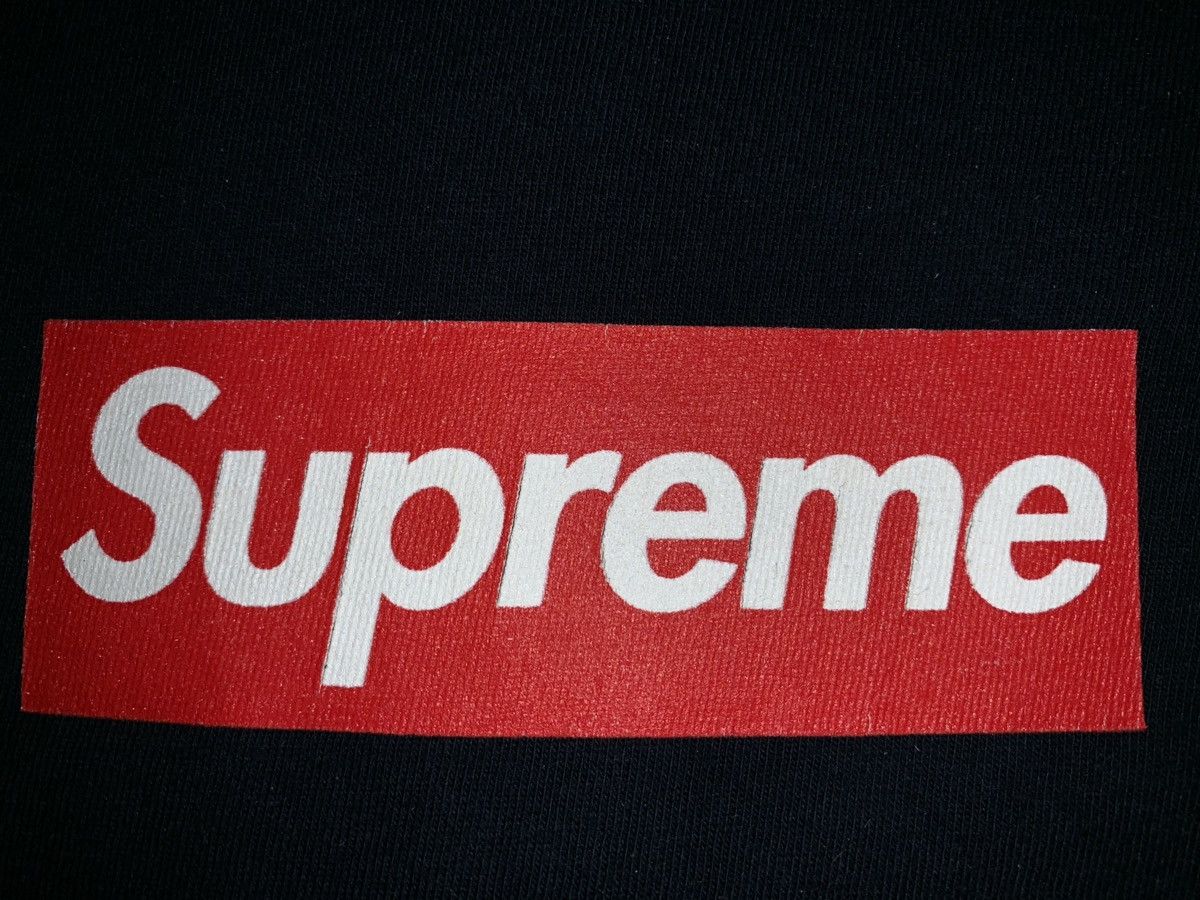 Supreme Supreme 20th Anniversary Box Logo Tee Navy | Grailed