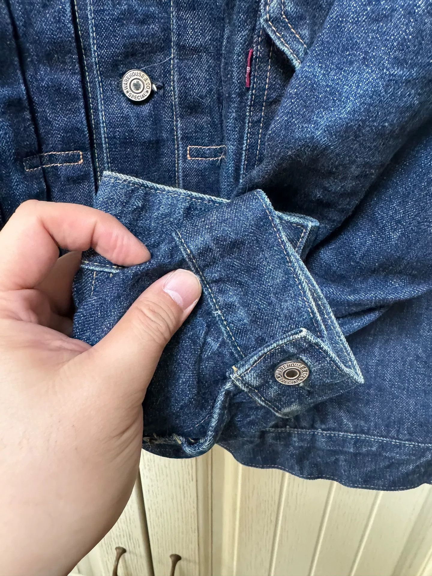 Warehouse & Co. Vintage Denim with Bull Embroidery Design Size US S / EU 44-46 / 1 - 4 Thumbnail