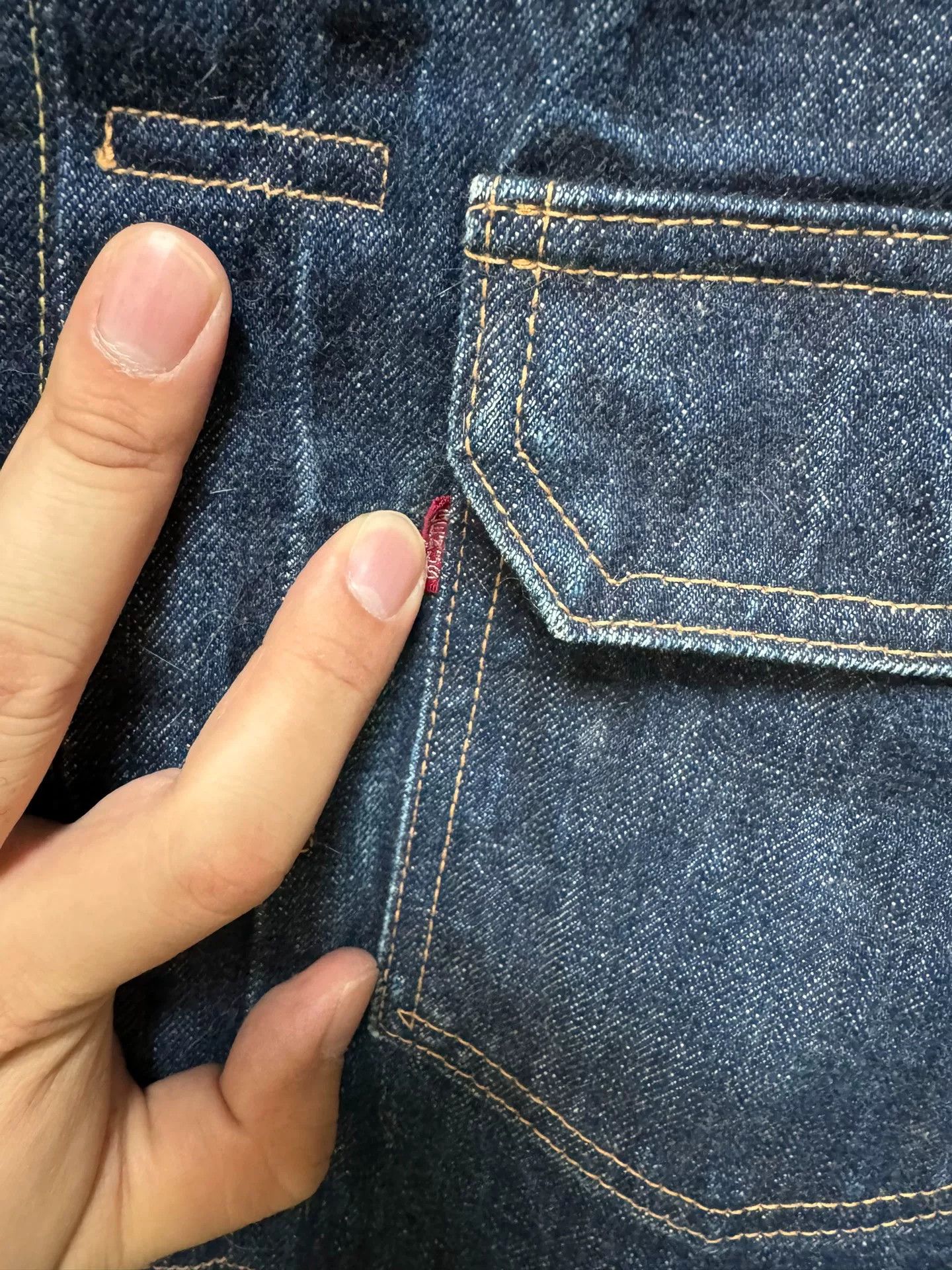 Warehouse & Co. Vintage Denim with Bull Embroidery Design Size US S / EU 44-46 / 1 - 5 Thumbnail