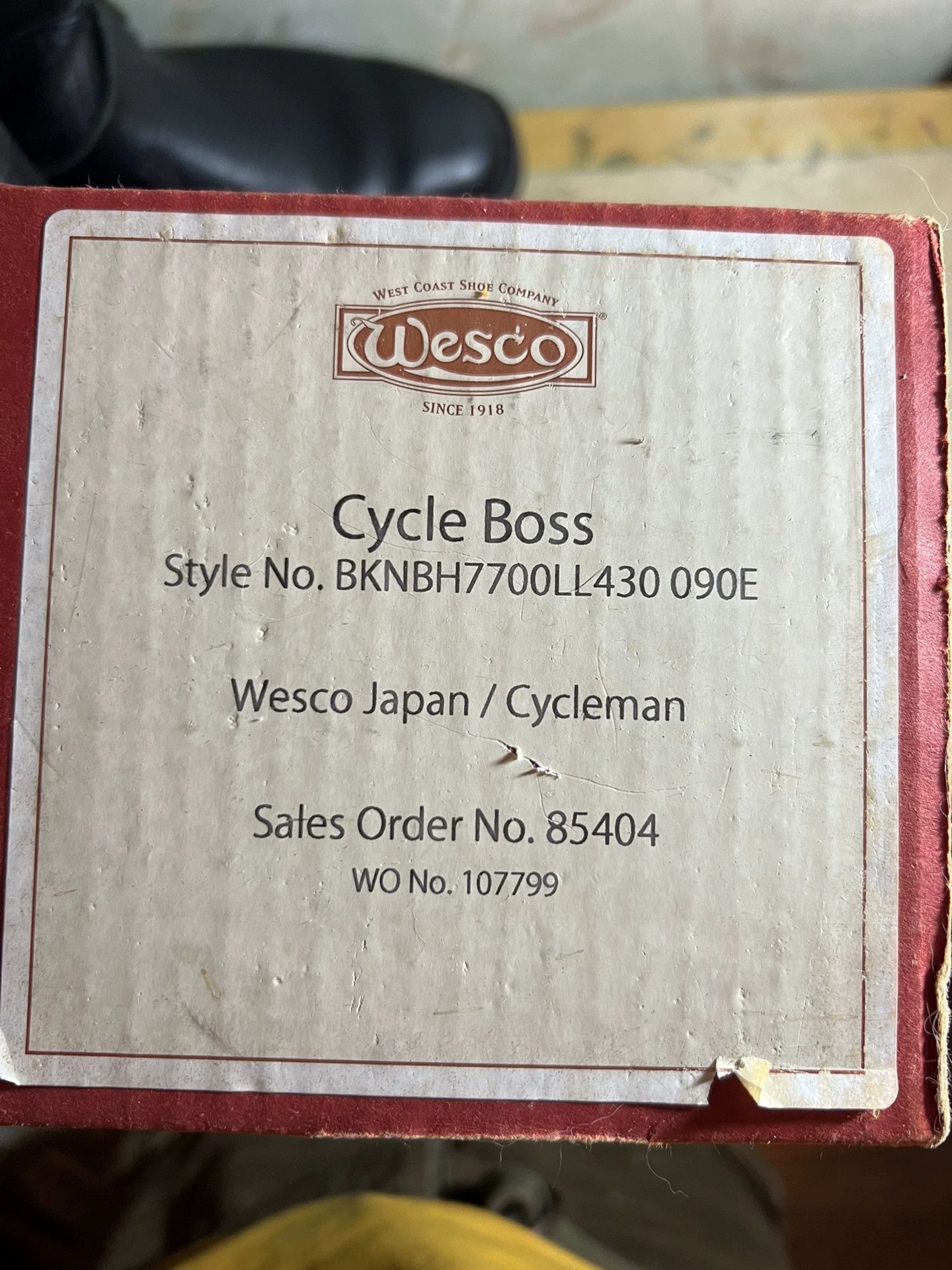 WESCO Wesco Cycle Boss Black Leather Boots Size US 9 / EU 42 - 7 Thumbnail