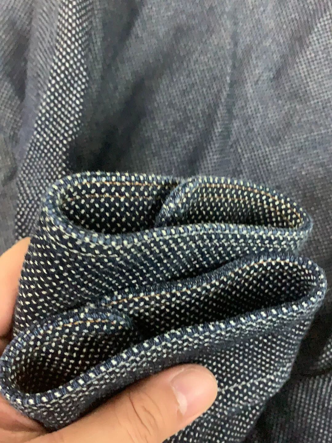 Jelado Jelado Blue Dyed Sashiko Shirt Jacket Size US L / EU 52-54 / 3 - 5 Thumbnail