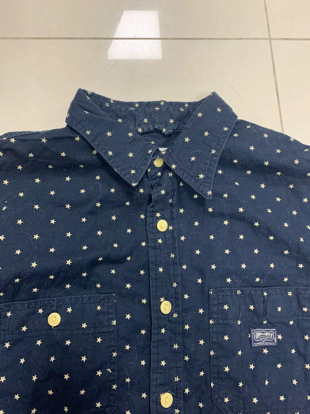 Denim & Supply Ralph Lauren Denim Supply Star Print Shirt Size US M / EU 48-50 / 2 - 3 Thumbnail