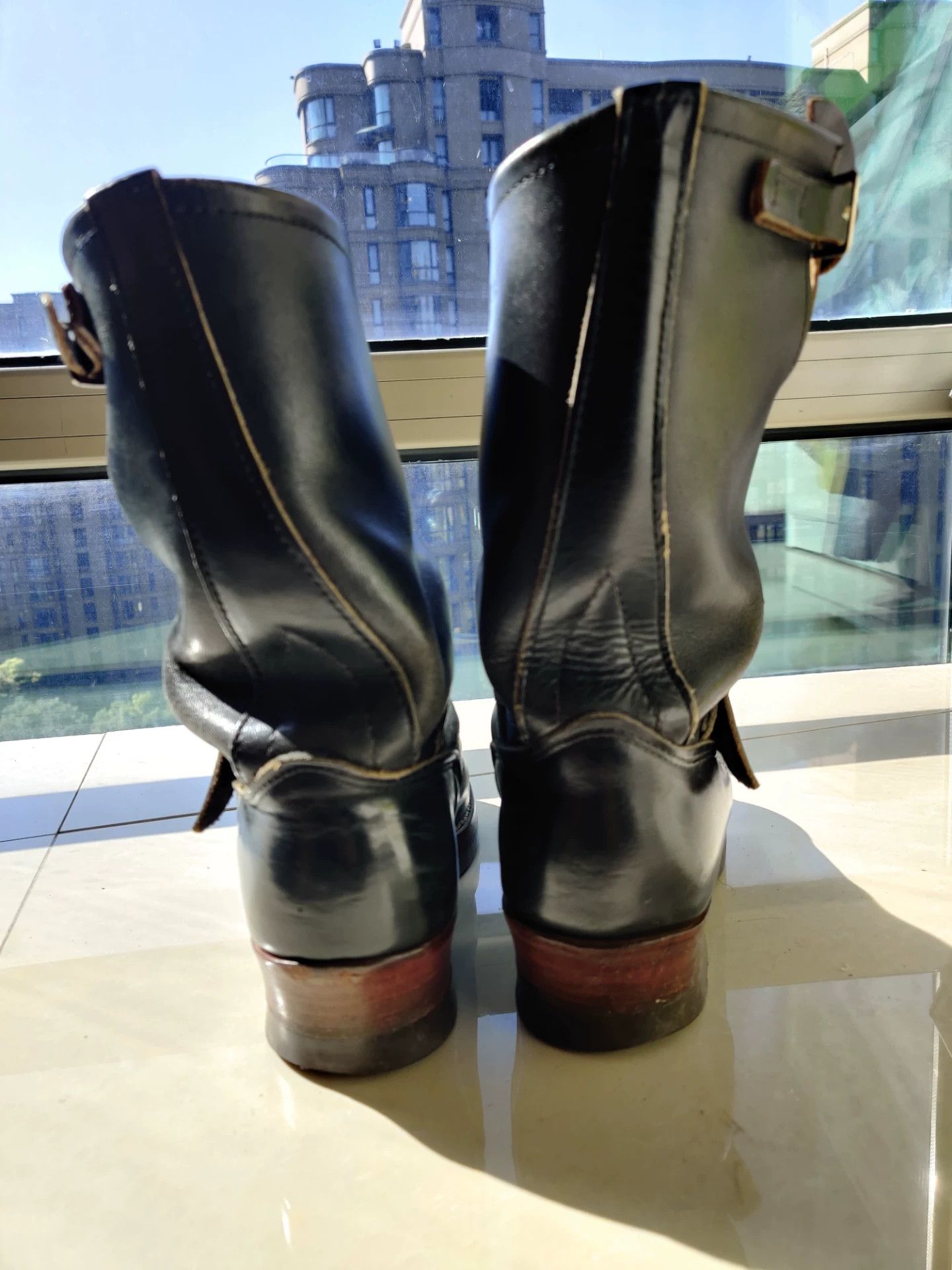 Red Wing Red Wing Engineer Boots with Black Finish Size US 7.5 / EU 40-41 - 4 Thumbnail