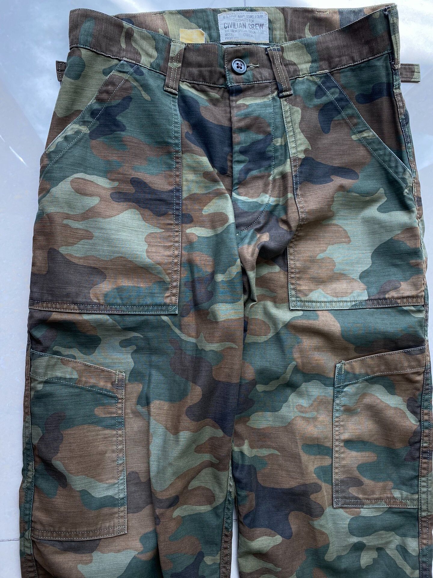 Freewheelers Camouflage Jungle Pants 30 Size US 30 / EU 46 - 8 Thumbnail