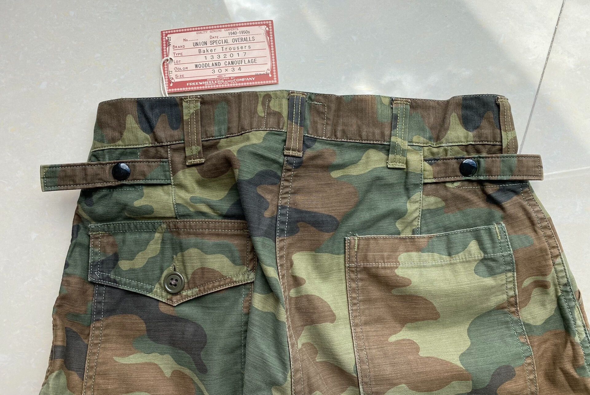 Freewheelers Camouflage Jungle Pants 30 Size US 30 / EU 46 - 5 Thumbnail