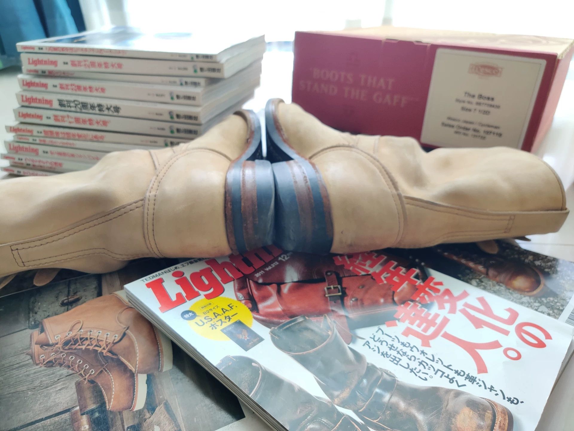 WESCO Wesco Boss Engineer Boots in Natural Color Size US 7.5 / EU 40-41 - 8 Thumbnail