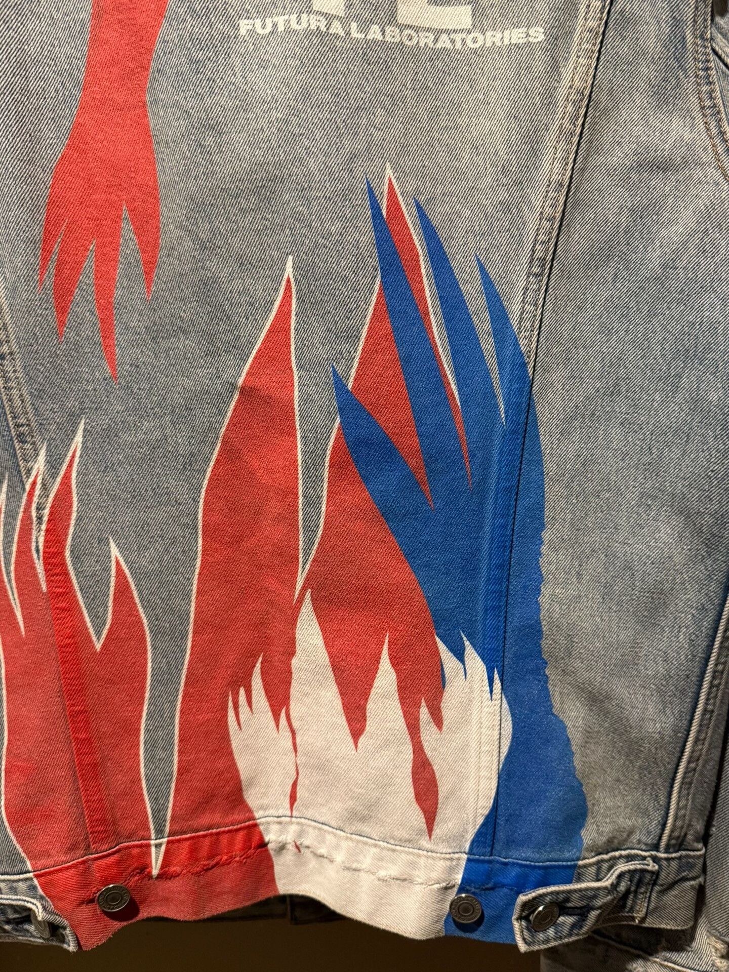 Levi's Levi's x Futura Denim Jacket M Size Size US M / EU 48-50 / 2 - 4 Thumbnail