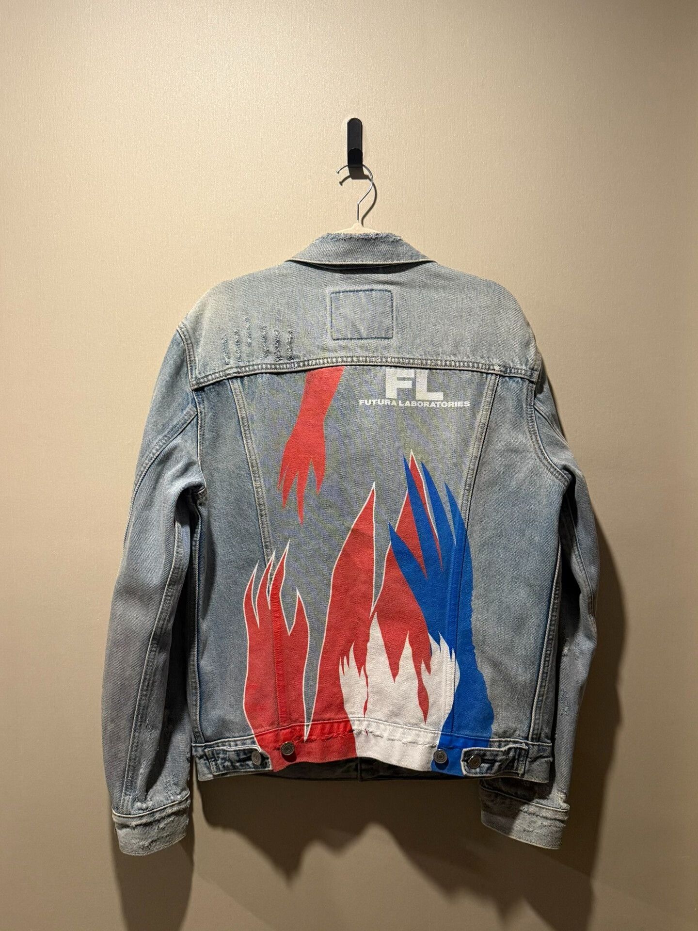 Levi's Levi's x Futura Denim Jacket M Size Size US M / EU 48-50 / 2 - 3 Thumbnail