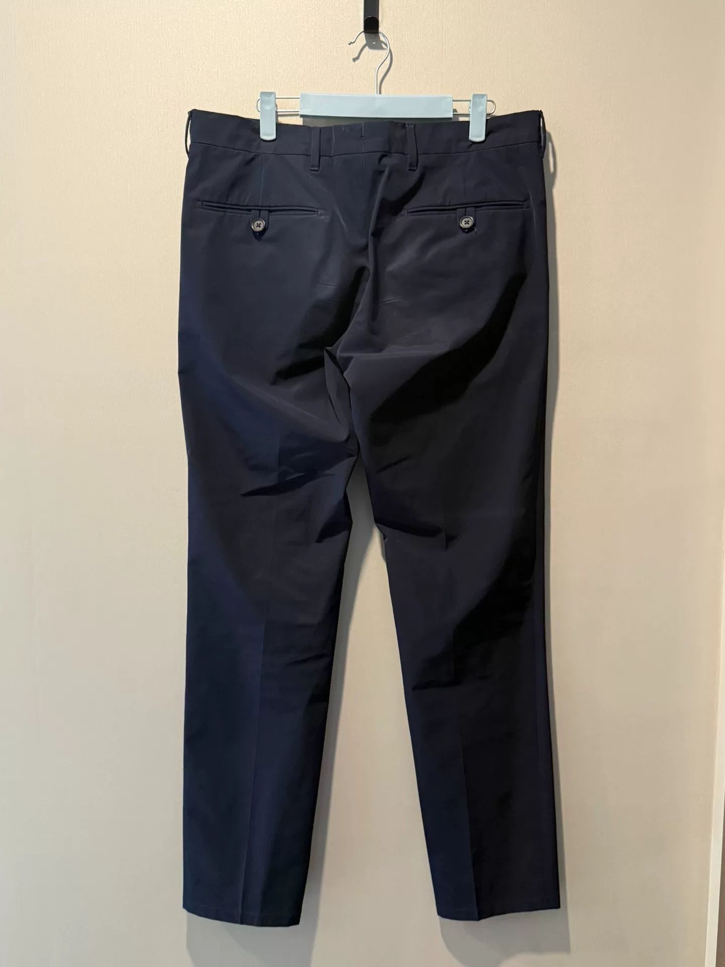 Prada Prada Dark Blue Straight Leg Trousers Size US 32 / EU 48 - 3 Thumbnail