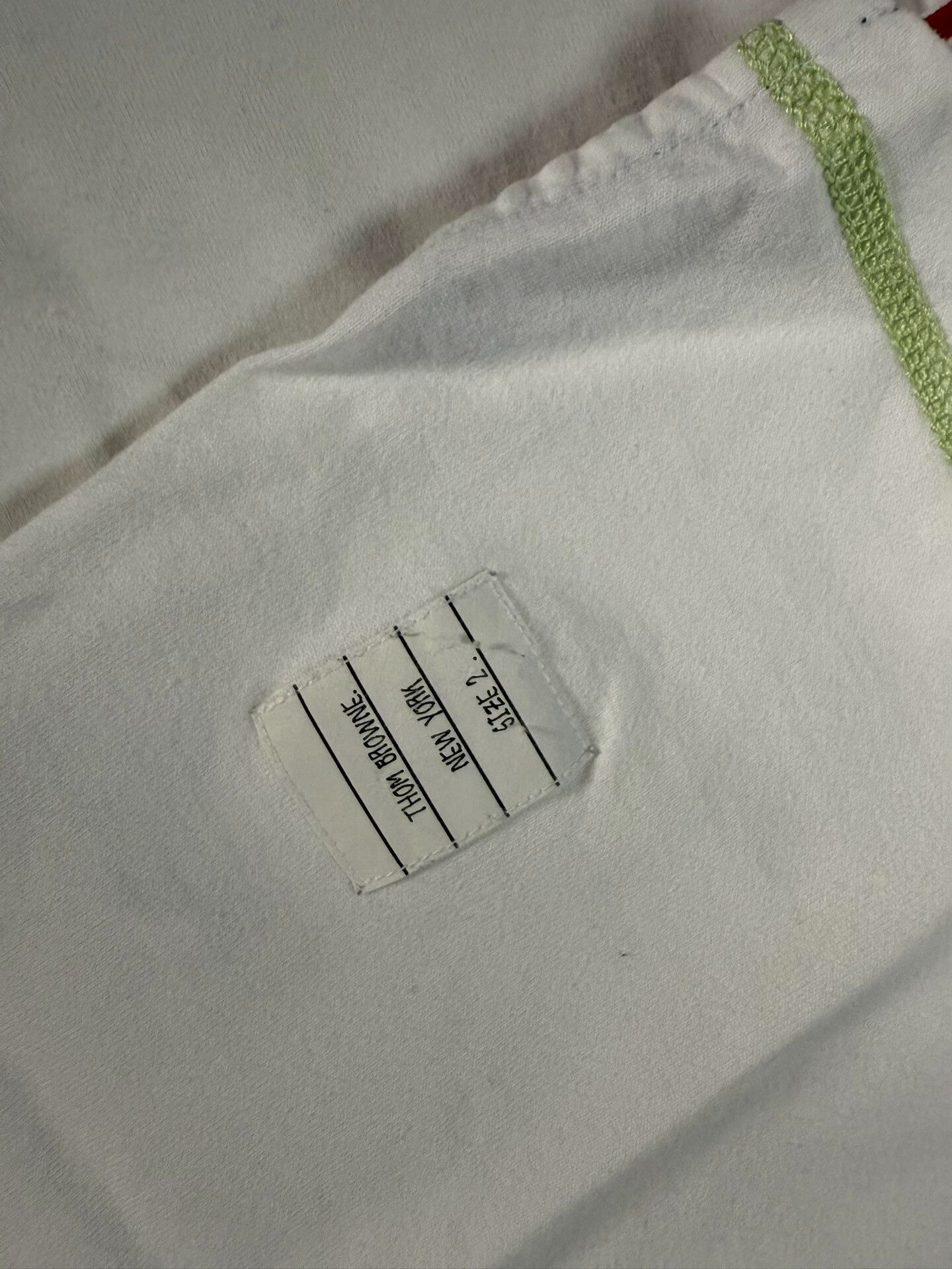 Thom Browne Thom Browne White Short Sleeve T-Shirt Size US M / EU 48-50 / 2 - 4 Thumbnail