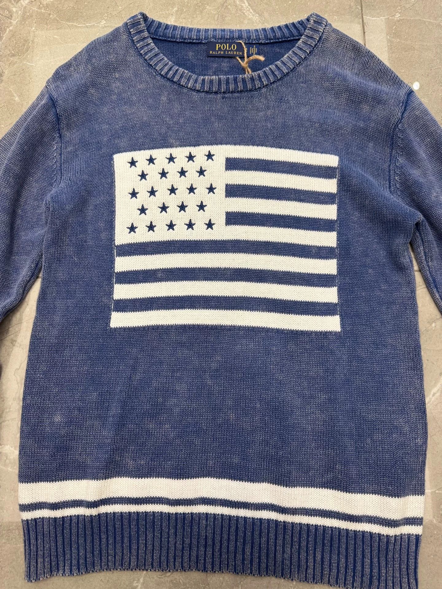 Polo Ralph Lauren Vintage Polo Ralph Lauren Flag Sweater Size US S / EU 44-46 / 1 - 3 Thumbnail