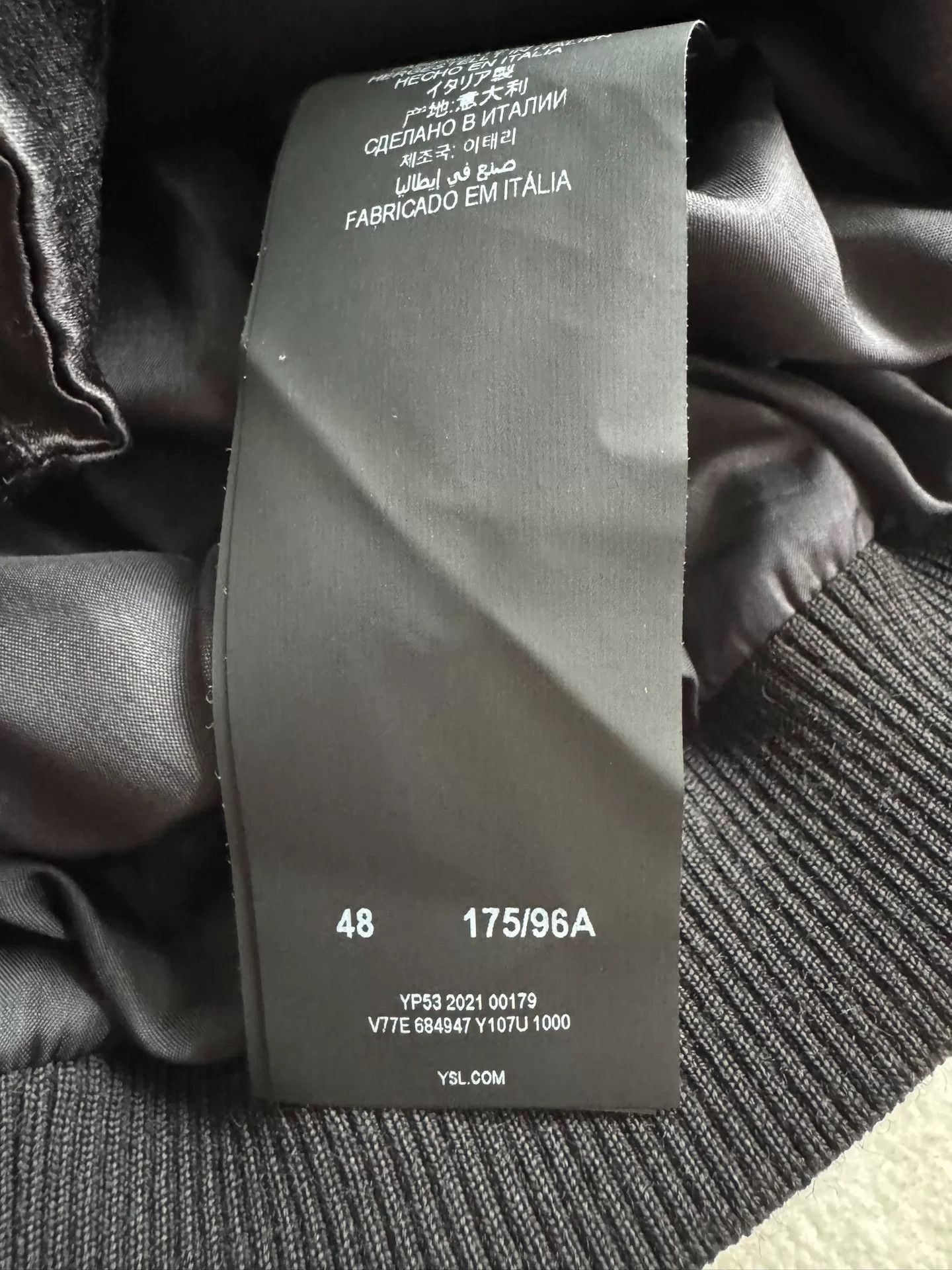 Saint Laurent Paris Saint Laurent Silk Teddy Coat Size US M / EU 48-50 / 2 - 5 Thumbnail