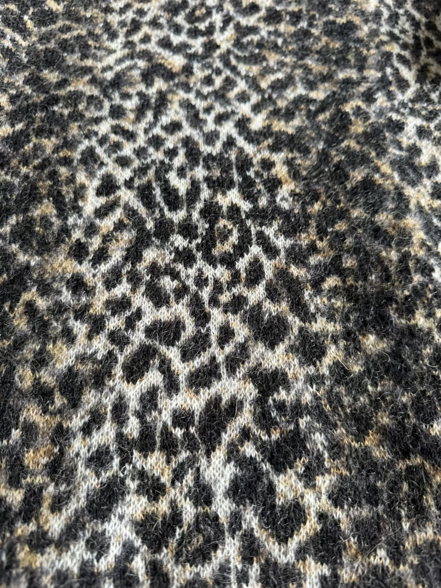Saint Laurent Paris Saint Laurent Leopard Print Sweater Size M / US 6-8 / IT 42-44 - 3 Thumbnail