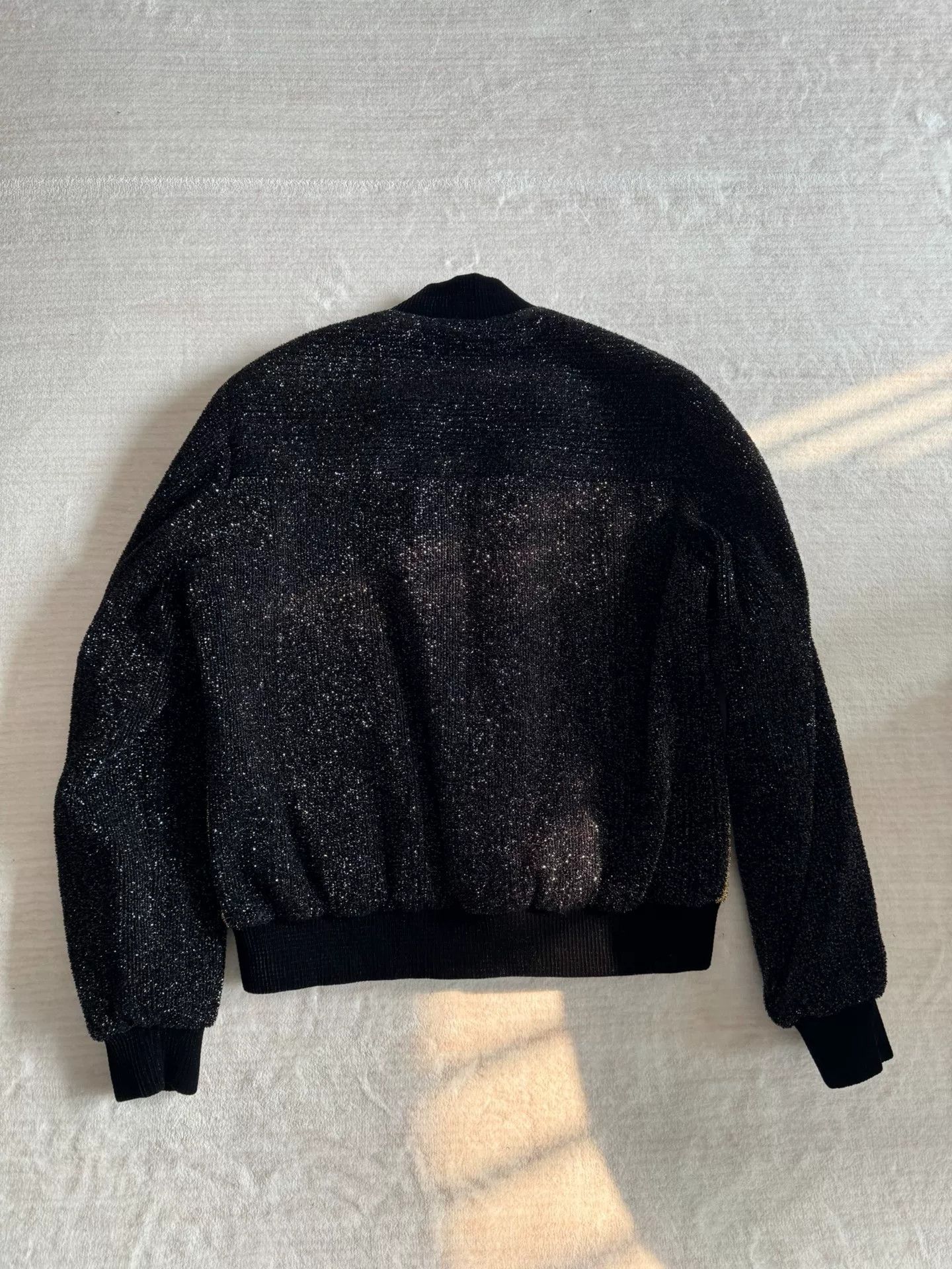 Saint Laurent Paris Saint Laurent Teddy Jacket with Metallic Threads Size US M / EU 48-50 / 2 - 5 Thumbnail