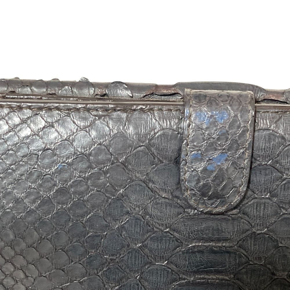 Bottega Veneta Bottega Veneta Bottega Veneta Python Long Wallet Leather Long Wallet 134075 VP961 DUTY FREE for USA Size ONE SIZE - 9 Thumbnail