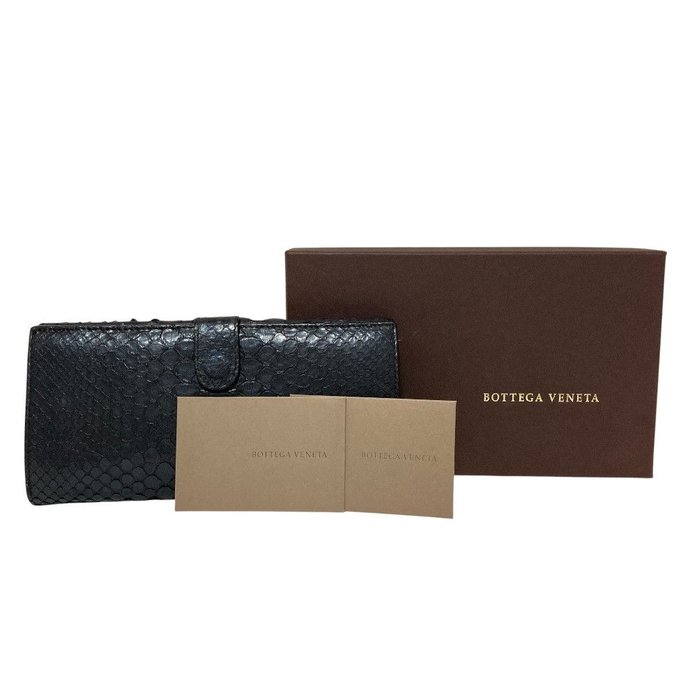 Bottega Veneta Bottega Veneta Bottega Veneta Python Long Wallet Leather Long Wallet 134075 VP961 DUTY FREE for USA Size ONE SIZE - 8 Thumbnail