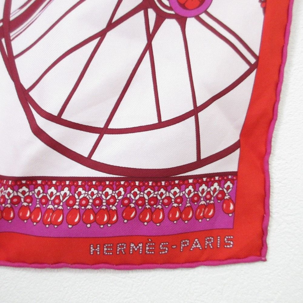 Hermes Hermes Hermès Coupe de Gala Silk Scarf45 Textile Scarf DUTY FREE for USA Size ONE SIZE - 5 Thumbnail