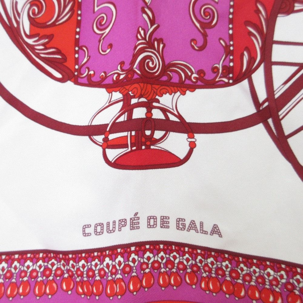 Hermes Hermes Hermès Coupe de Gala Silk Scarf45 Textile Scarf DUTY FREE for USA Size ONE SIZE - 6 Thumbnail