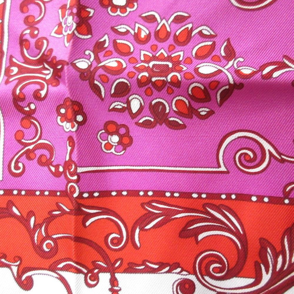 Hermes Hermes Hermès Coupe de Gala Silk Scarf45 Textile Scarf DUTY FREE for USA Size ONE SIZE - 9 Thumbnail