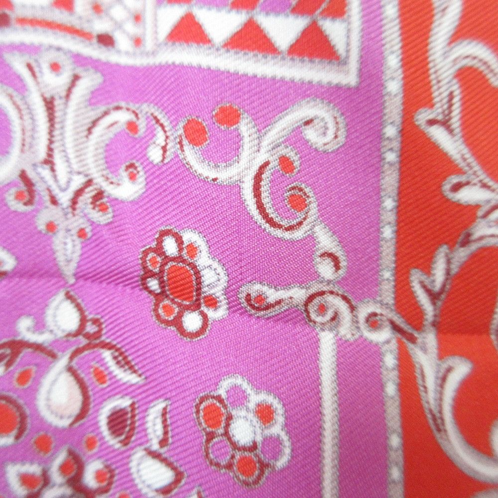 Hermes Hermes Hermès Coupe de Gala Silk Scarf45 Textile Scarf DUTY FREE for USA Size ONE SIZE - 8 Thumbnail