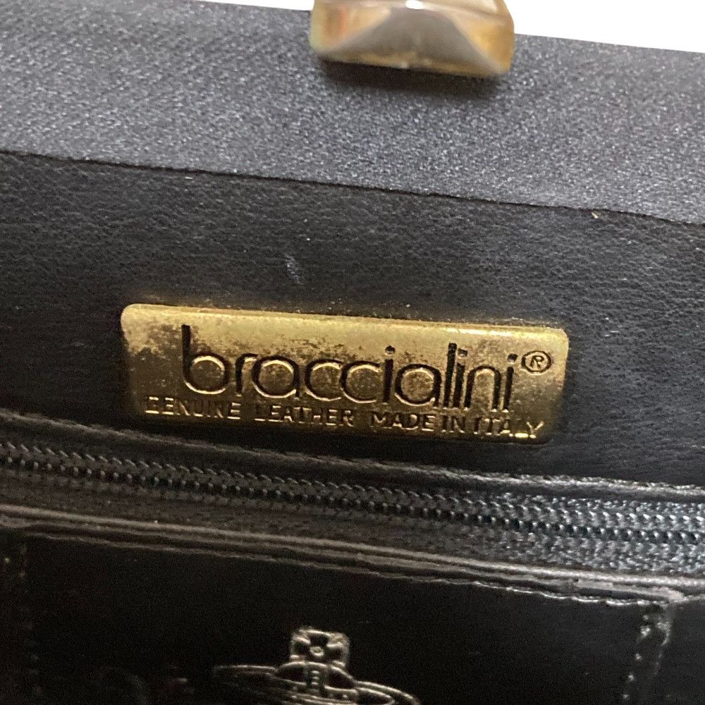 Vivienne Westwood Vivienne Westwood Vivienne Westwood Braccialini Big Orb 2way Handbag Leather Handbag DUTY FREE for USA Size ONE SIZE - 8 Thumbnail