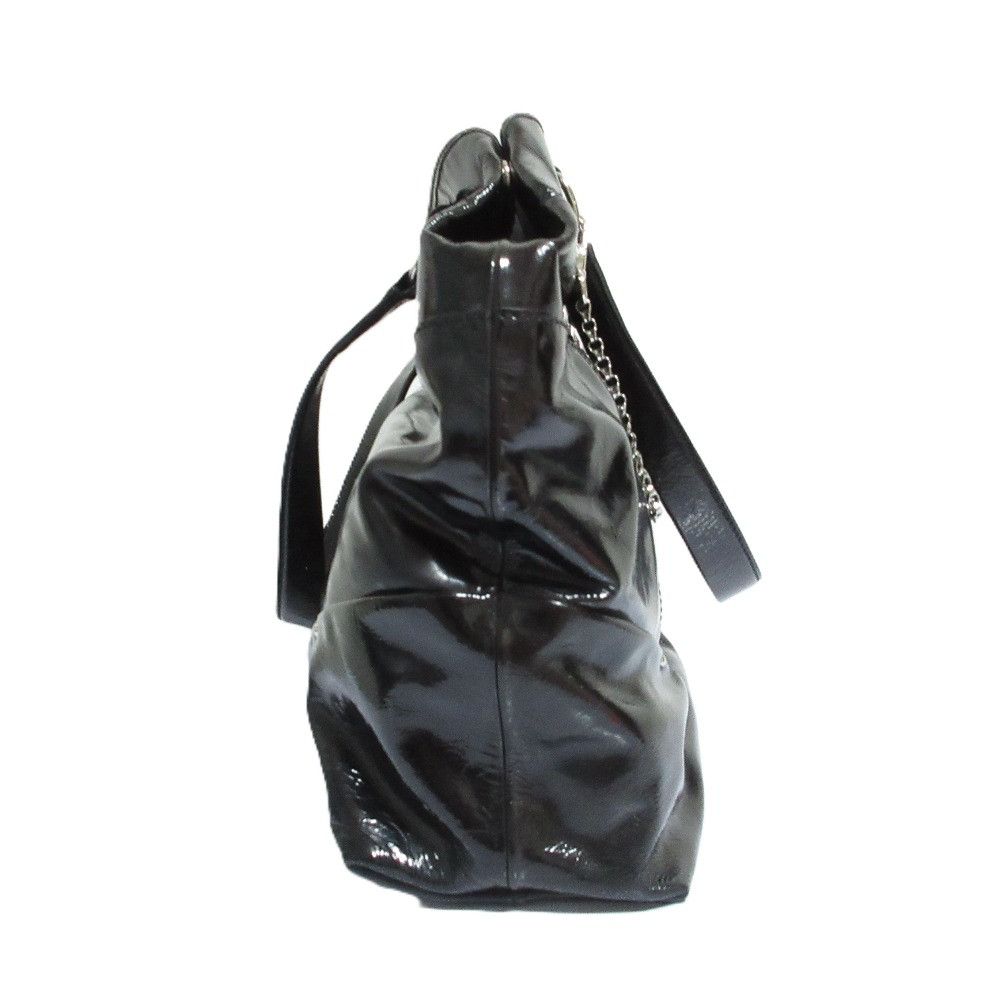 Celine Celine Celine Enameled Chain Tote Bag Plastic / Synthetic Tote Bag DUTY FREE for USA Size ONE SIZE - 3 Thumbnail