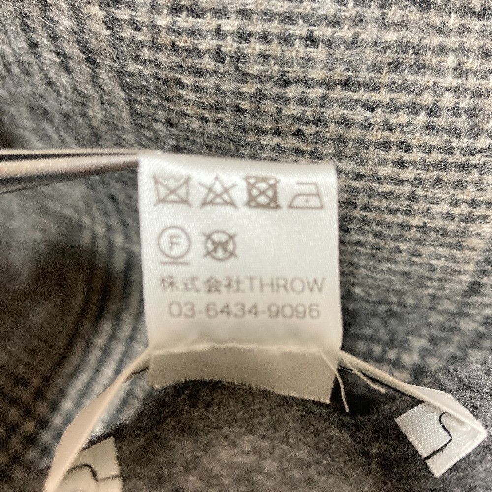 Other Other THROW DOUBLE FACE GLEN Wool Scarf Textile Shawl DUTY FREE for USA Size ONE SIZE - 6 Thumbnail
