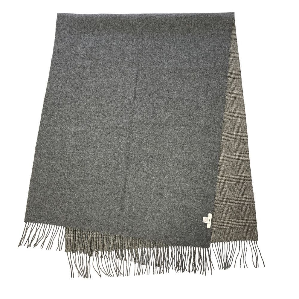 Other Other THROW DOUBLE FACE GLEN Wool Scarf Textile Shawl DUTY FREE for USA Size ONE SIZE - 2 Thumbnail