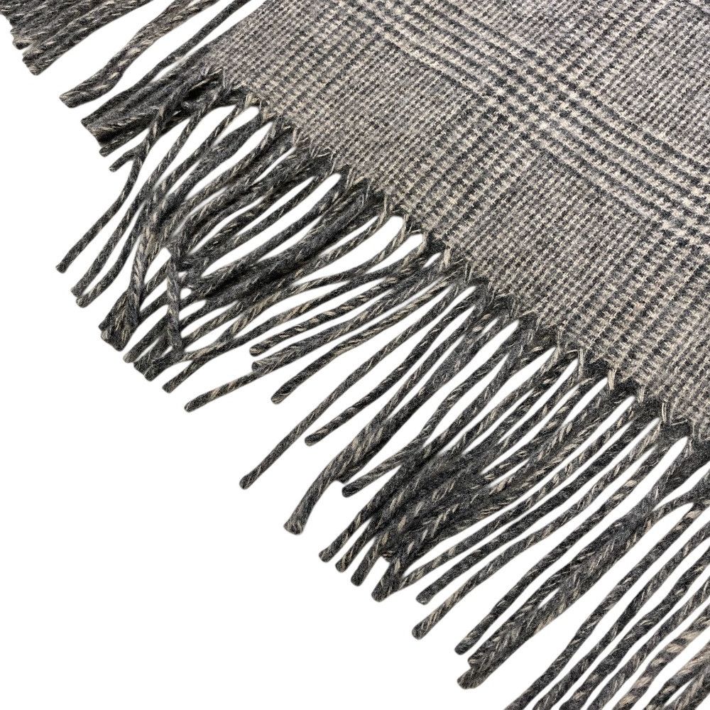 Other Other THROW DOUBLE FACE GLEN Wool Scarf Textile Shawl DUTY FREE for USA Size ONE SIZE - 3 Thumbnail