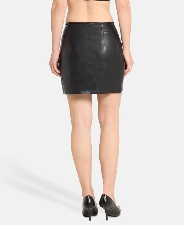 Nanushka Leather-look miniskirt Size 28" / US 6 / IT 42 - 2 Thumbnail
