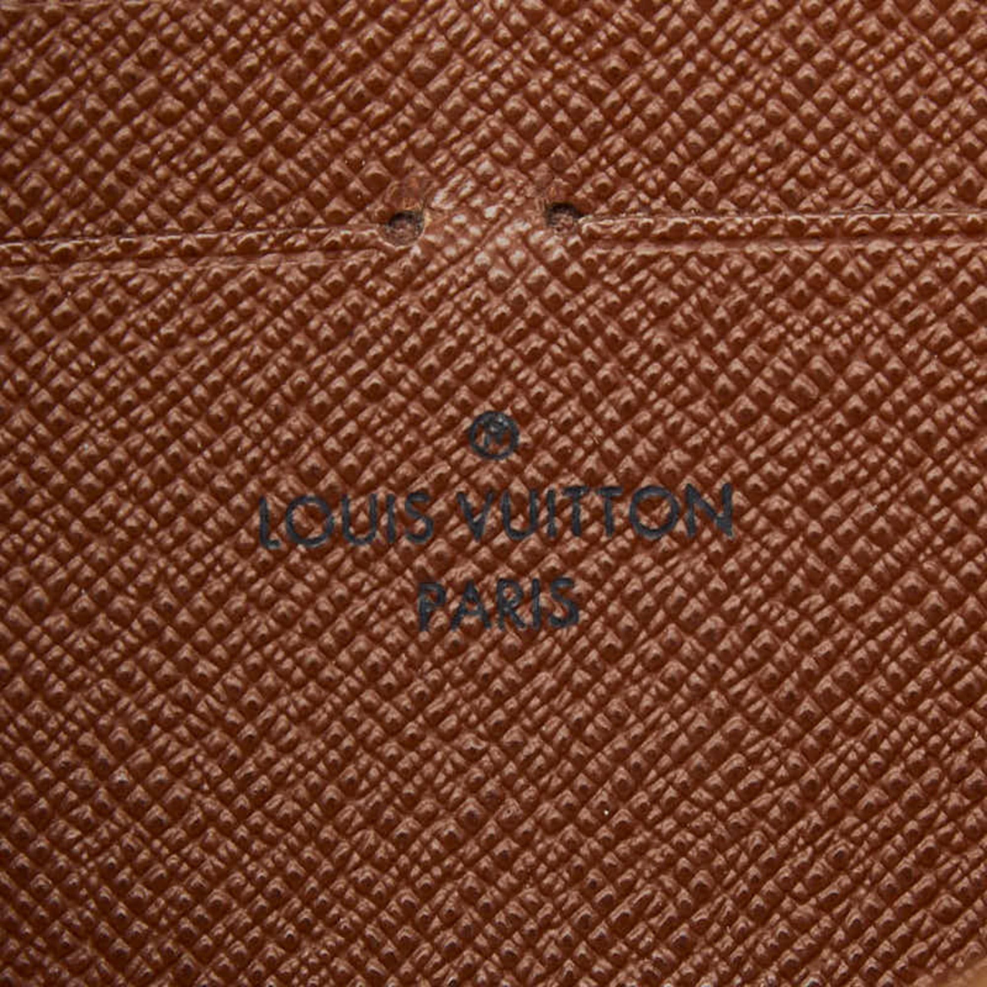 Louis Vuitton Louis Vuitton Monogram Zippy Wallet, Round Zipper Long Wallet M60017, Brown, Women's, LOUIS VUITTON Size ONE SIZE - 7 Thumbnail