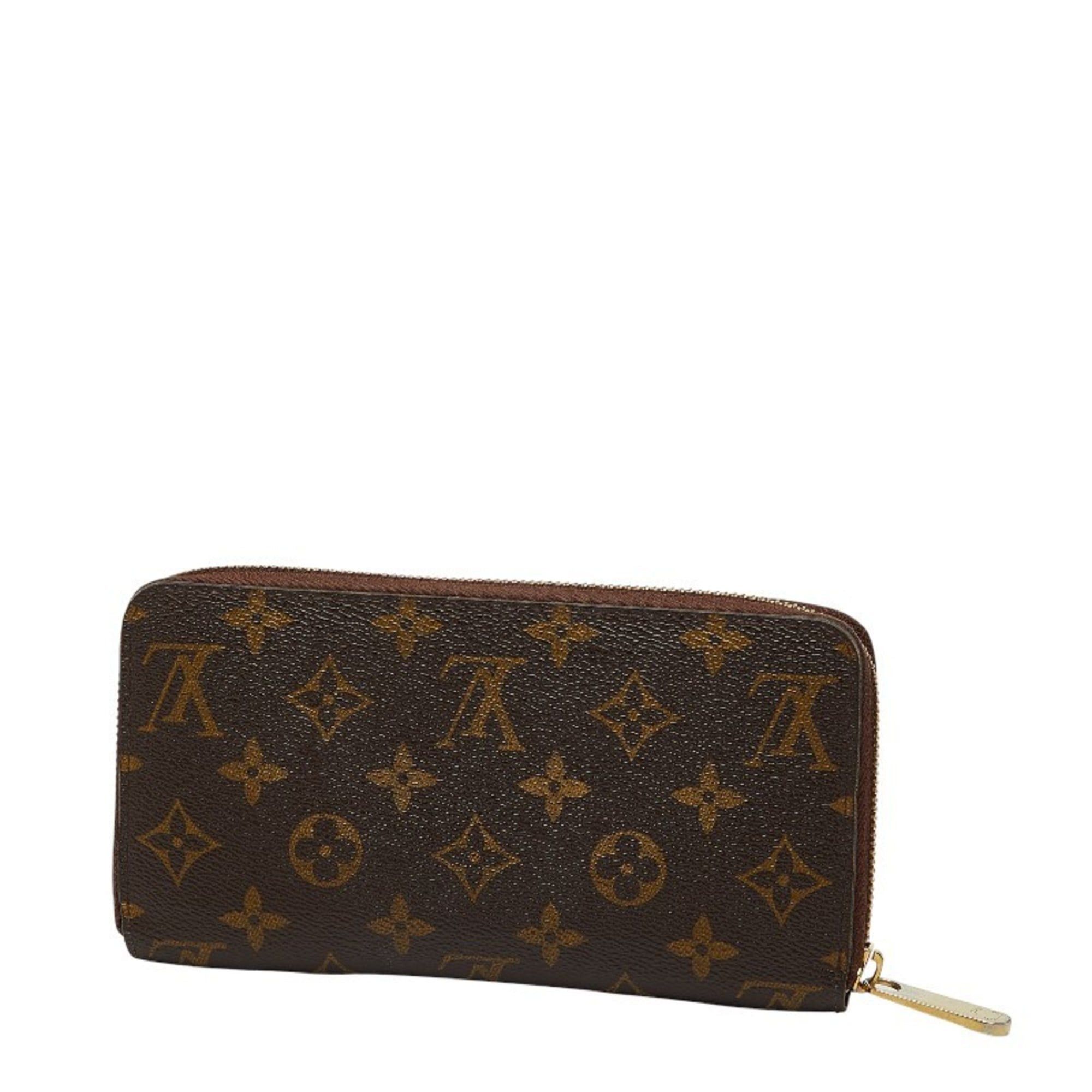 Louis Vuitton Louis Vuitton Monogram Zippy Wallet, Round Zipper Long Wallet M60017, Brown, Women's, LOUIS VUITTON Size ONE SIZE - 2 Thumbnail