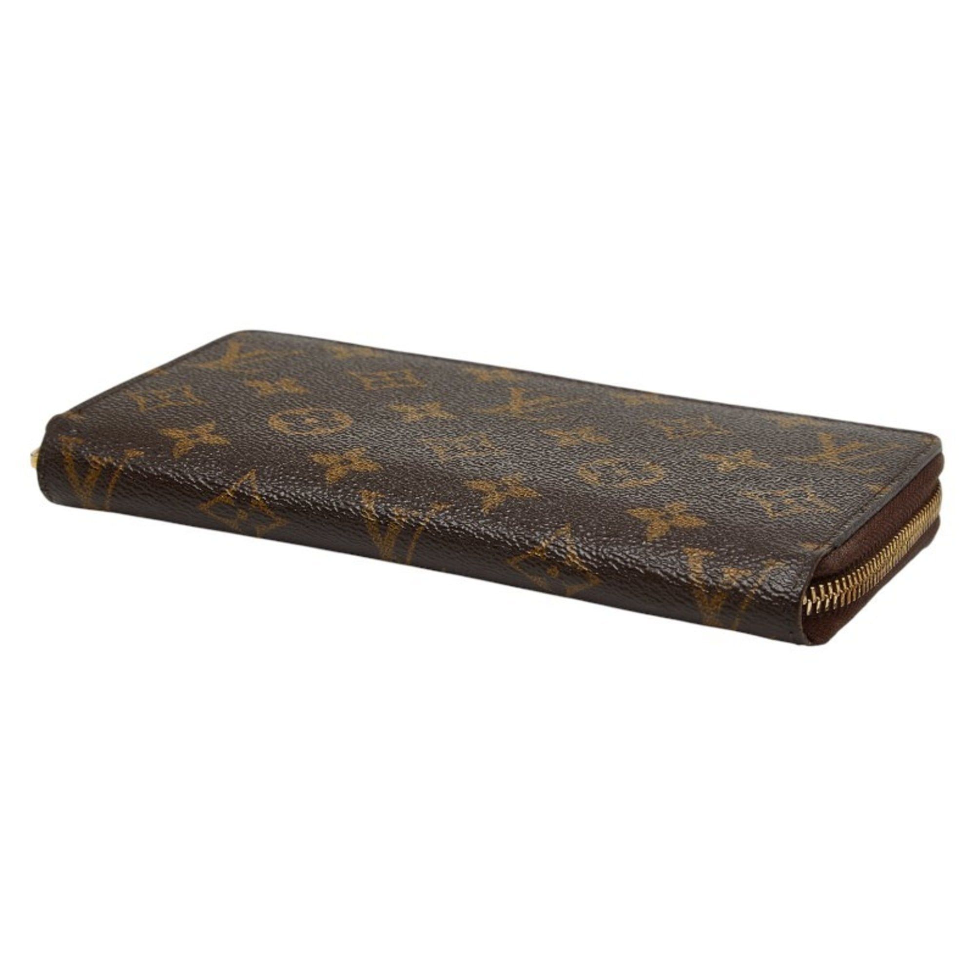 Louis Vuitton Louis Vuitton Monogram Zippy Wallet, Round Zipper Long Wallet M60017, Brown, Women's, LOUIS VUITTON Size ONE SIZE - 4 Thumbnail