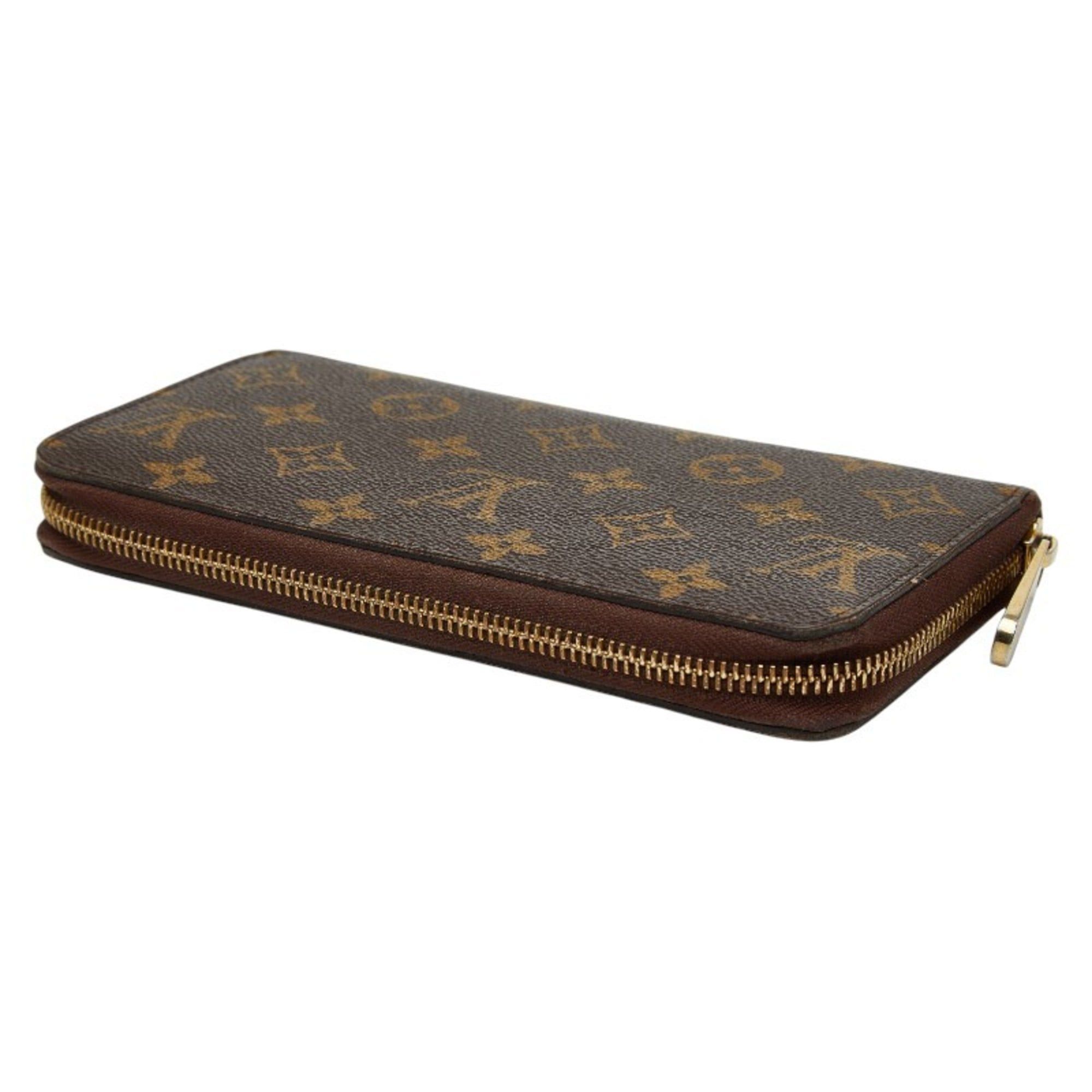 Louis Vuitton Louis Vuitton Monogram Zippy Wallet, Round Zipper Long Wallet M60017, Brown, Women's, LOUIS VUITTON Size ONE SIZE - 5 Thumbnail
