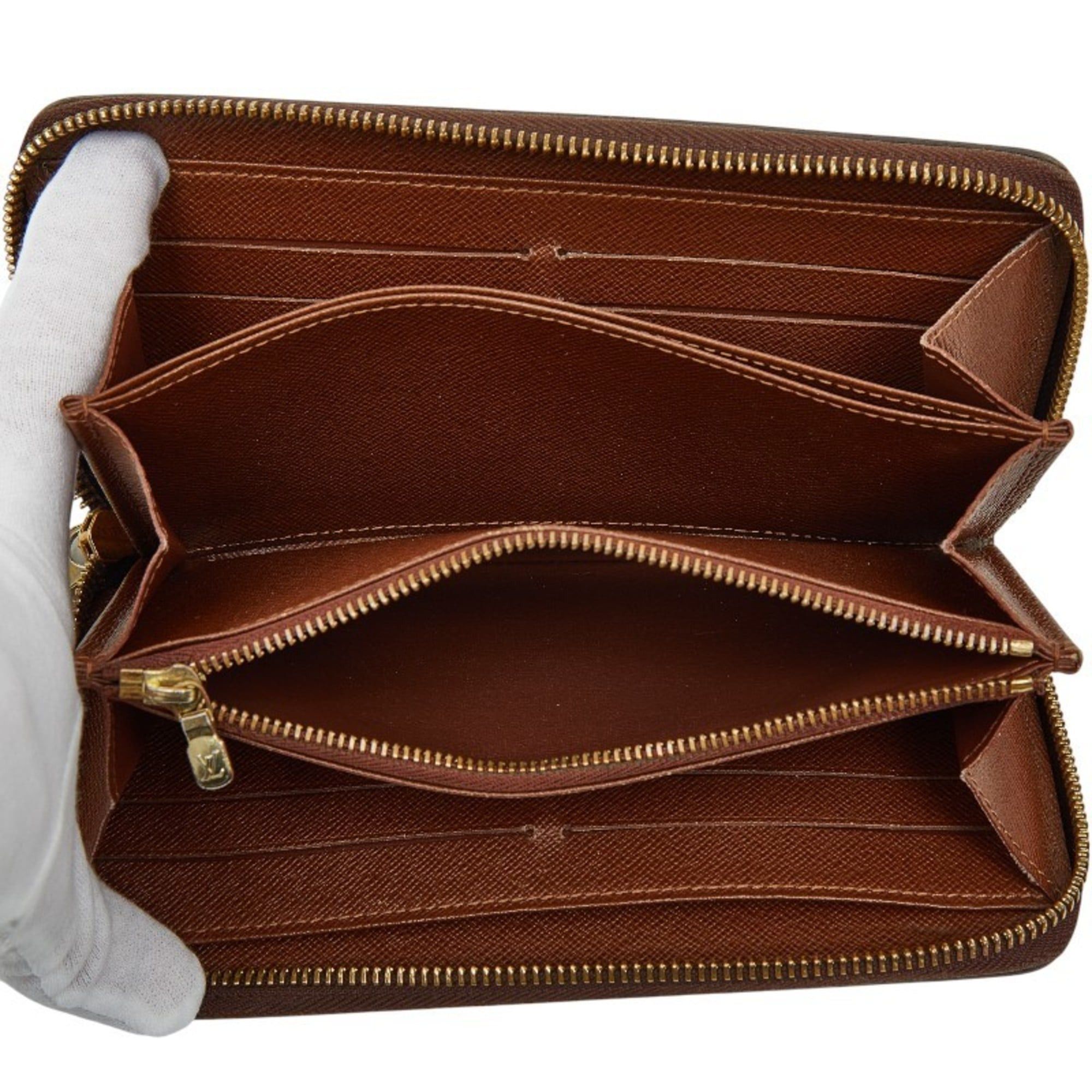 Louis Vuitton Louis Vuitton Monogram Zippy Wallet, Round Zipper Long Wallet M60017, Brown, Women's, LOUIS VUITTON Size ONE SIZE - 6 Thumbnail