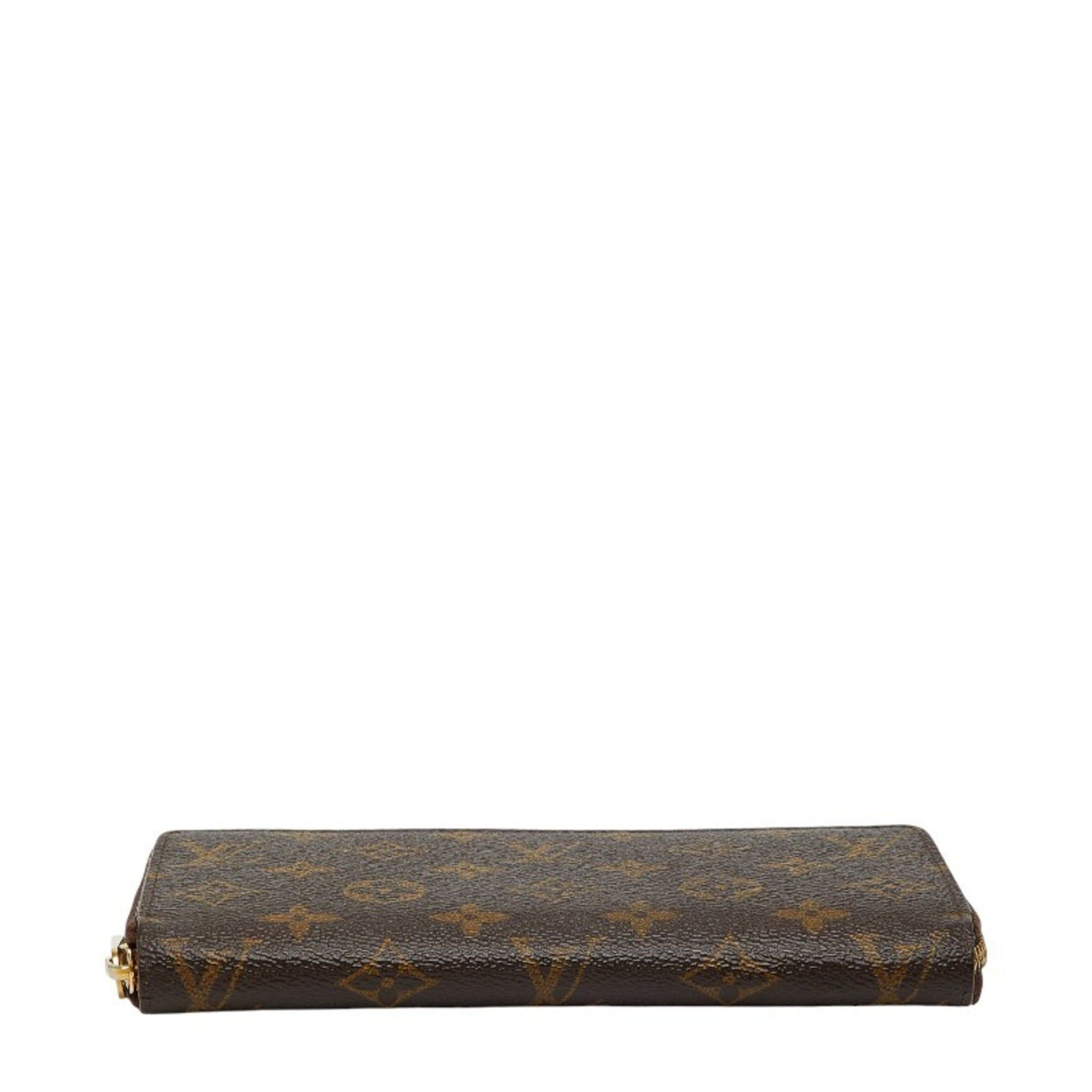 Louis Vuitton Louis Vuitton Monogram Zippy Wallet, Round Zipper Long Wallet M60017, Brown, Women's, LOUIS VUITTON Size ONE SIZE - 3 Thumbnail