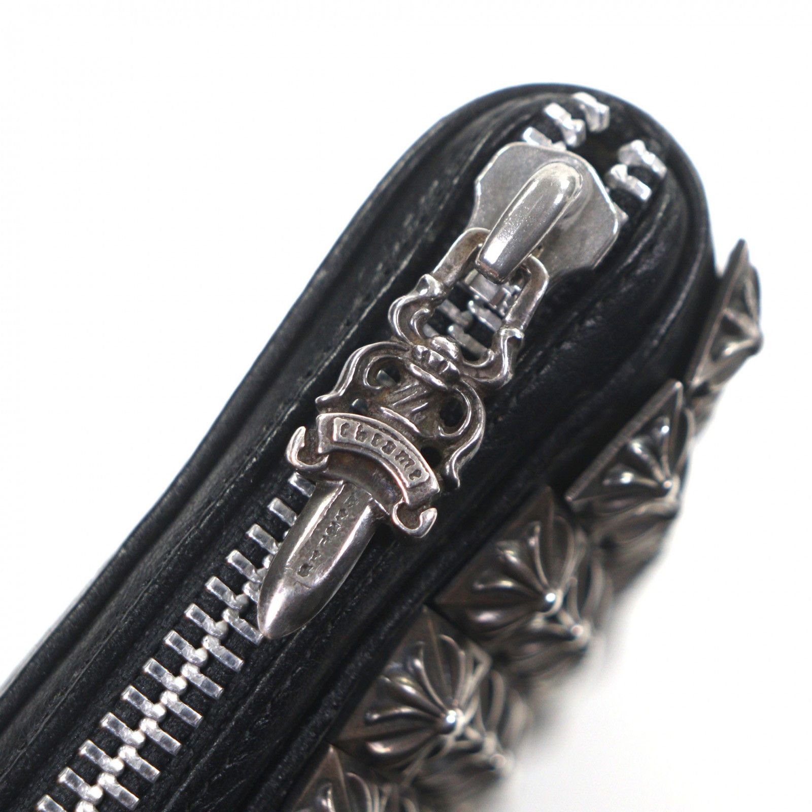 Chrome Hearts Chrome Hearts CHROME HEARTS Leather Long Wallet Leather Long Wallet DUTY FREE for USA Size ONE SIZE - 6 Thumbnail