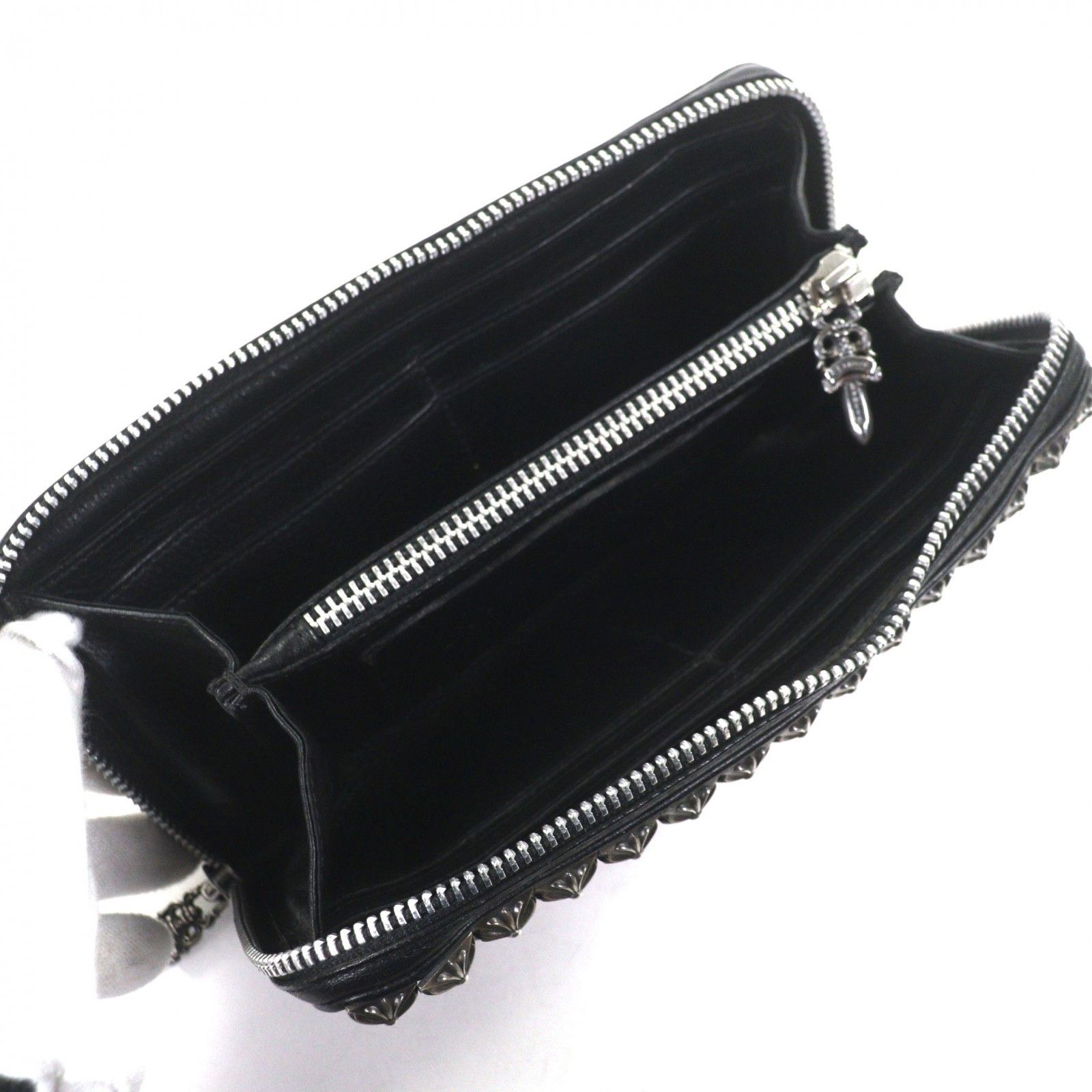 Chrome Hearts Chrome Hearts CHROME HEARTS Leather Long Wallet Leather Long Wallet DUTY FREE for USA Size ONE SIZE - 4 Thumbnail