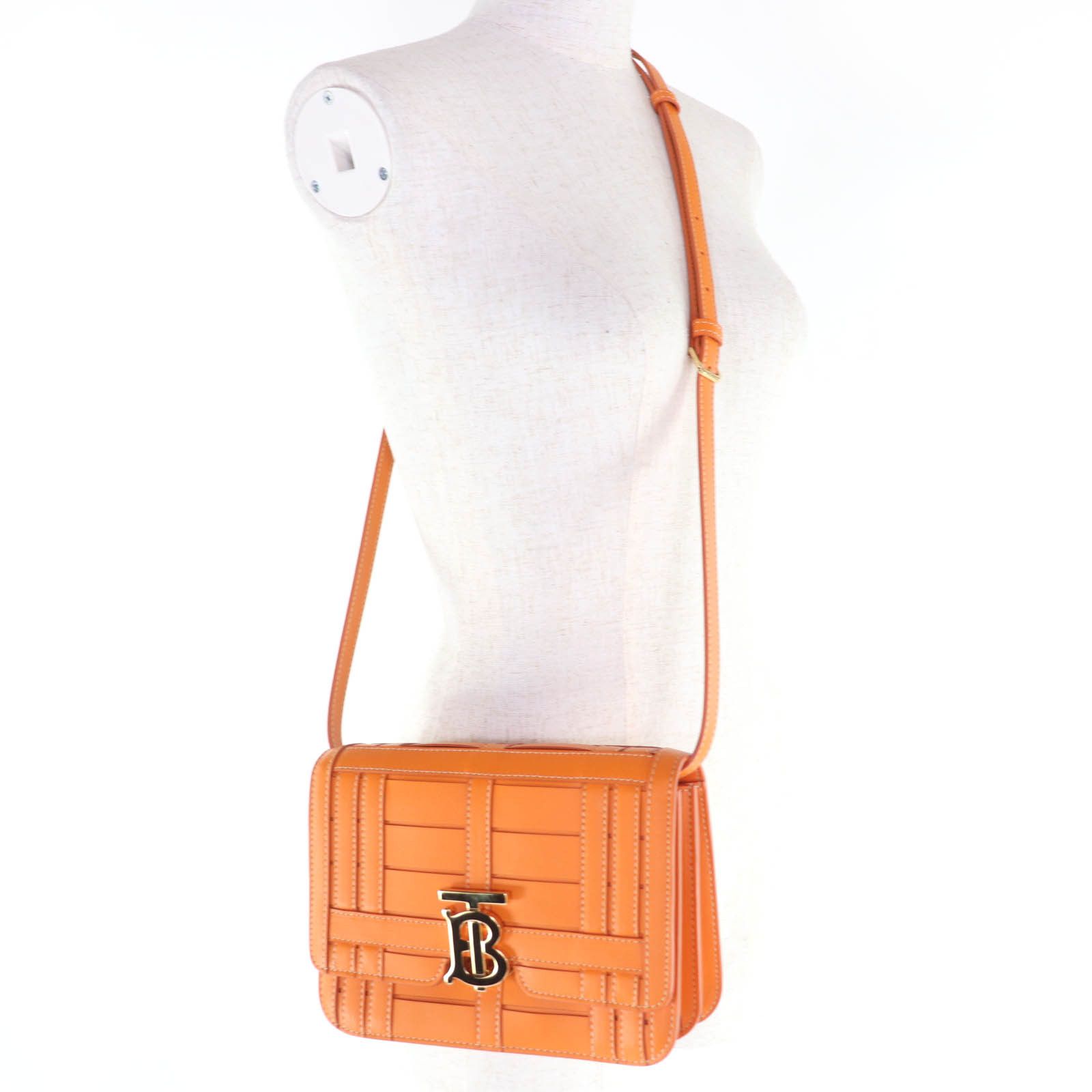 Burberry Burberry Burberry TB Metal 2way Leather Shoulder Bag Leather Shoulder Bag DUTY FREE for USA Size ONE SIZE - 9 Thumbnail