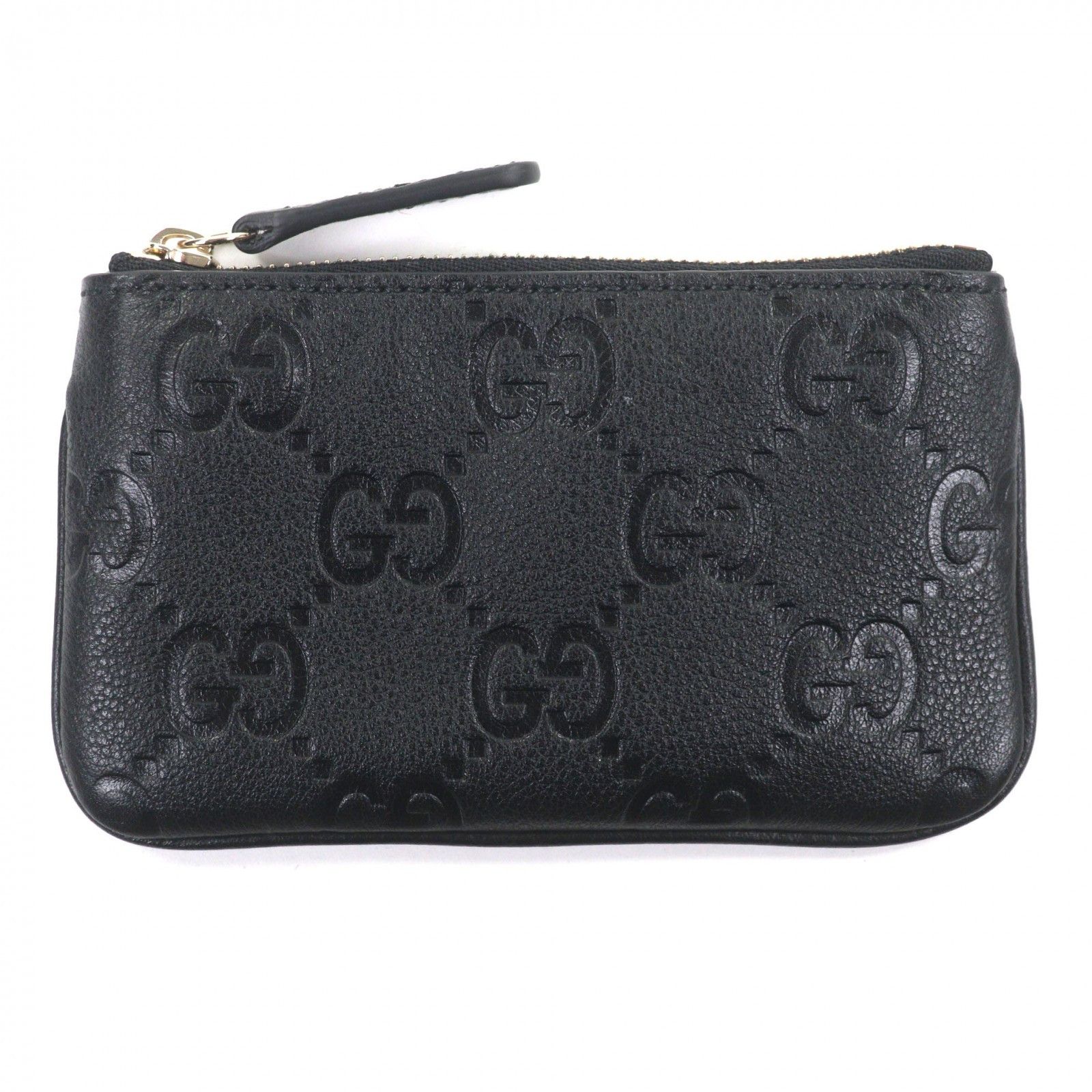 Gucci Gucci Gucci GG Emblem Leather Coin Case Leather Coin Case DUTY FREE for USA Size ONE SIZE - 3 Thumbnail